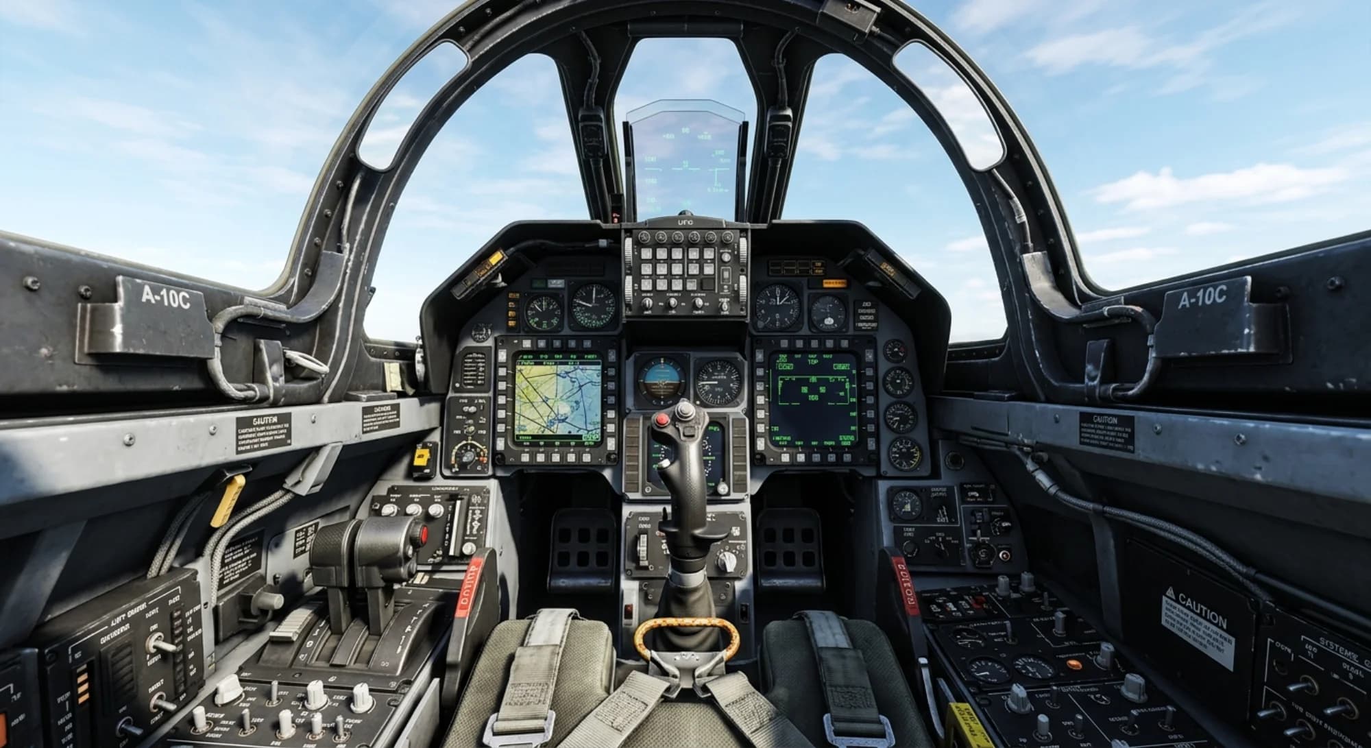 1972 Republic Aviation A-10 Thunderbolt II - Cockpit - Attack aircraft