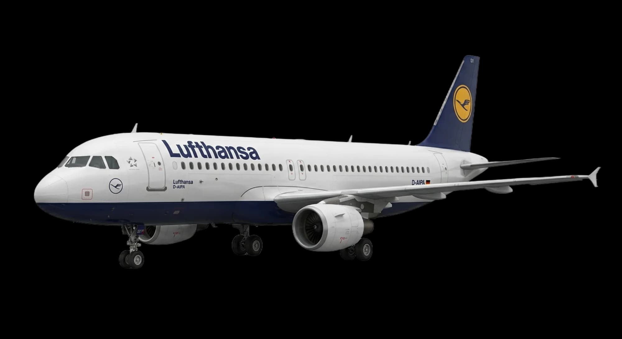 1987 Airbus Airbus A320 - Front 3/4 - Airliner aircraft