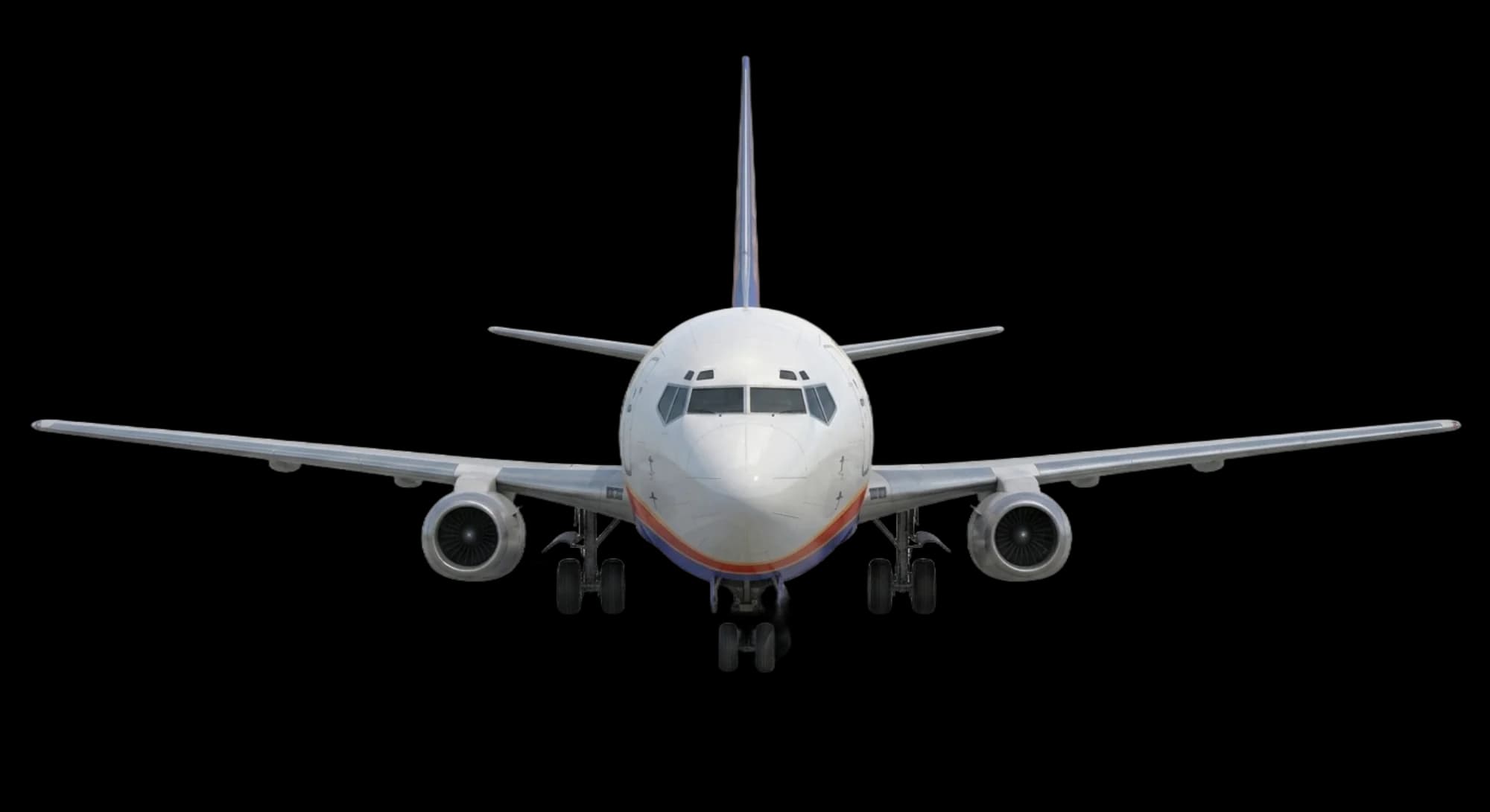 Boeing 737 1967 - Front view
