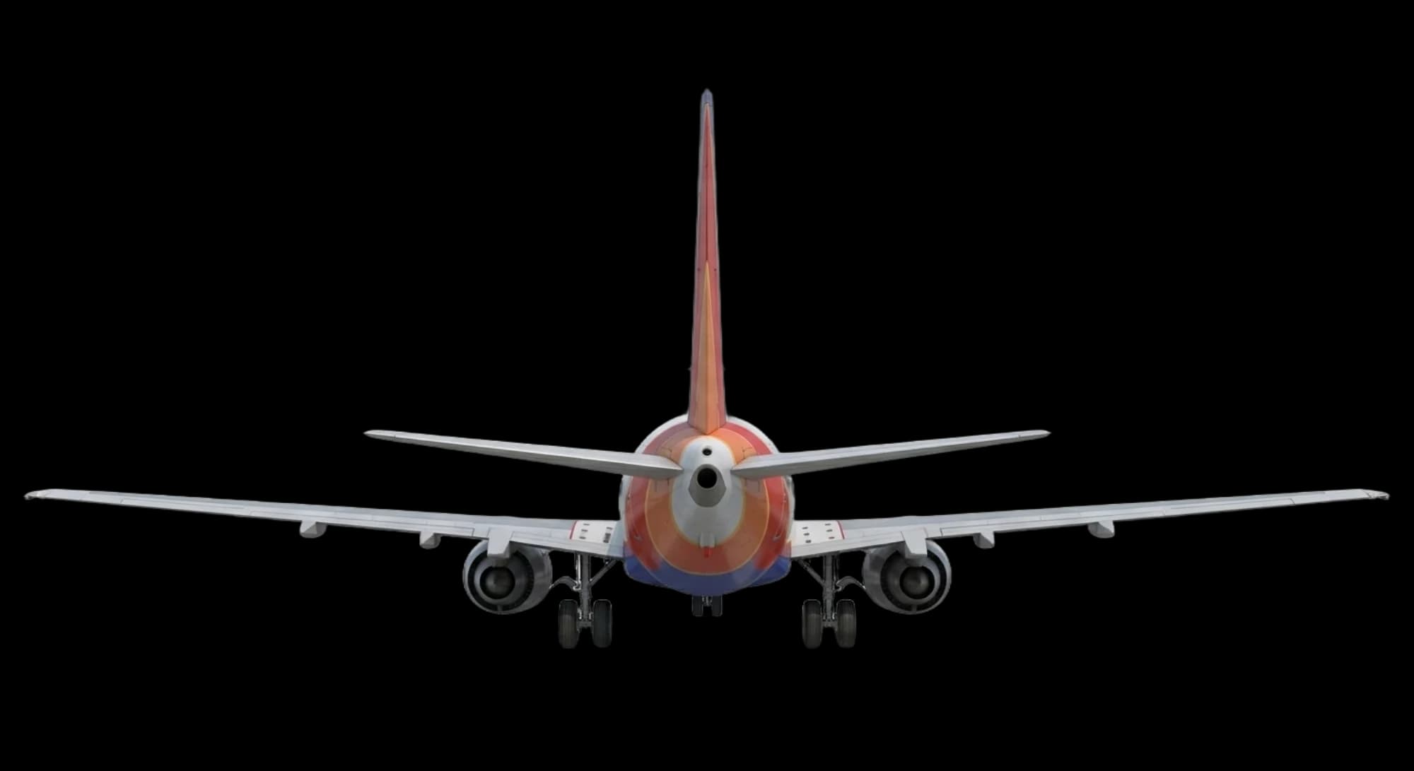 Boeing 737 1967 - Rear view