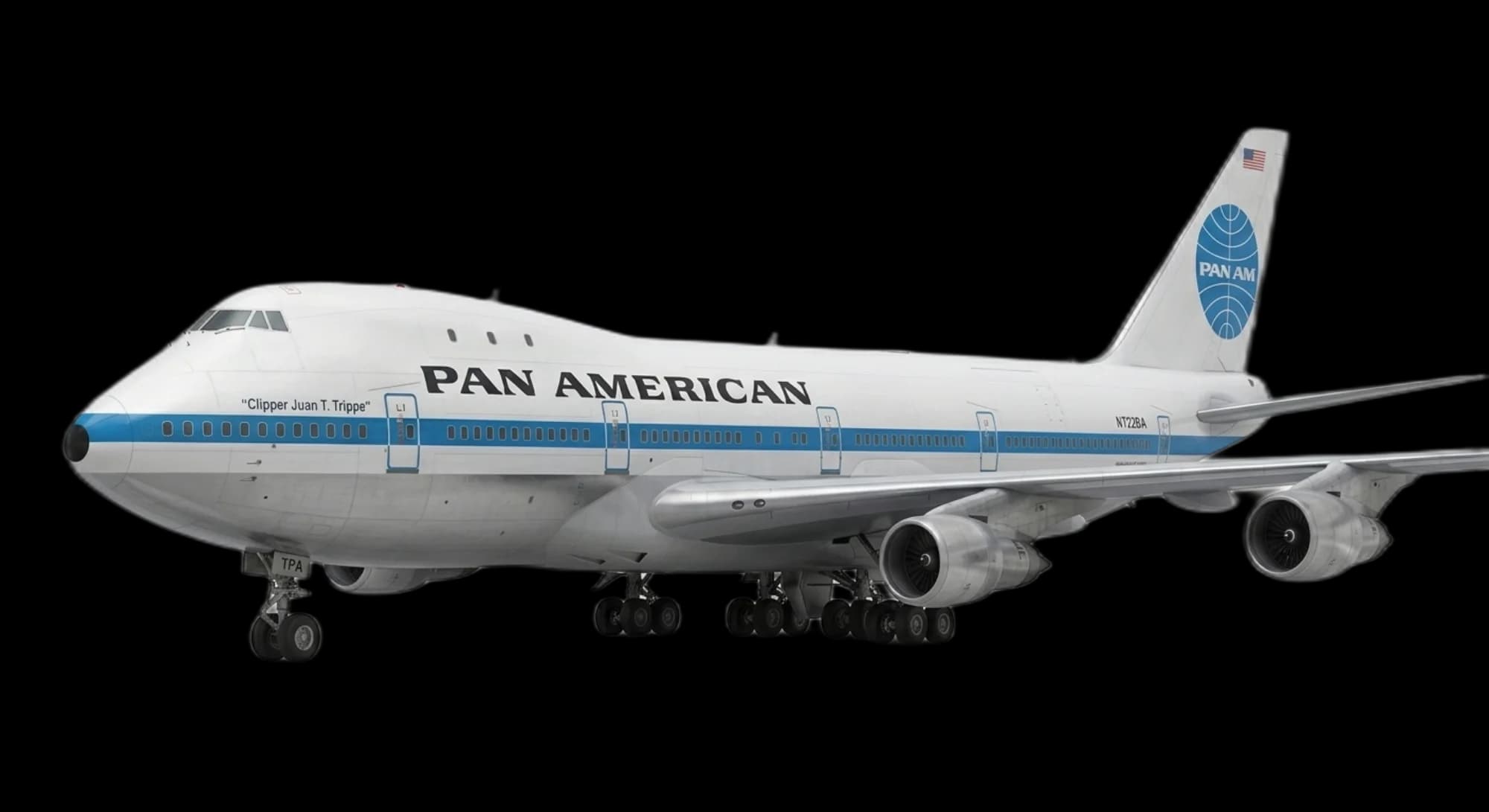 1969 Boeing 747 - Profile - Airliner aircraft
