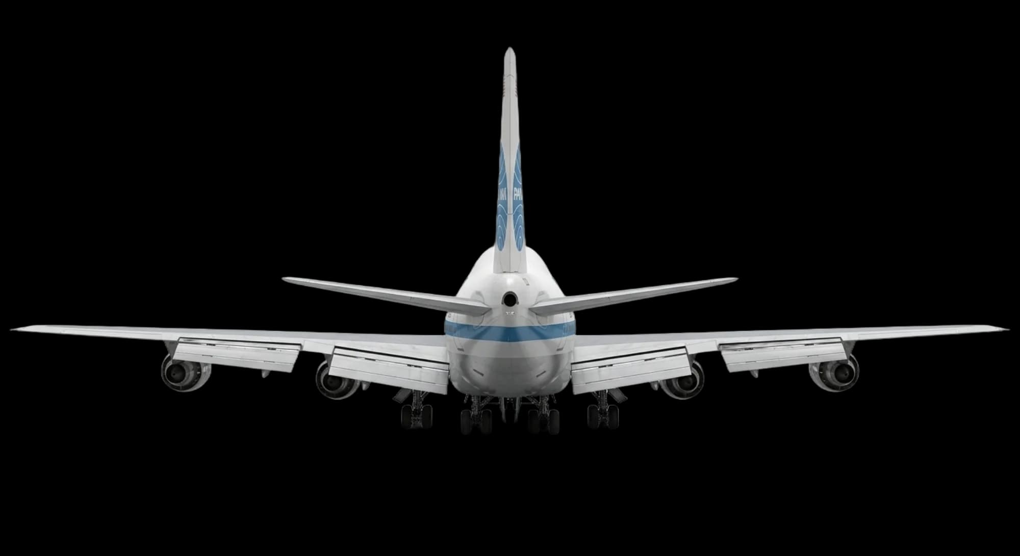 1969 Boeing 747 - Rear - Airliner aircraft