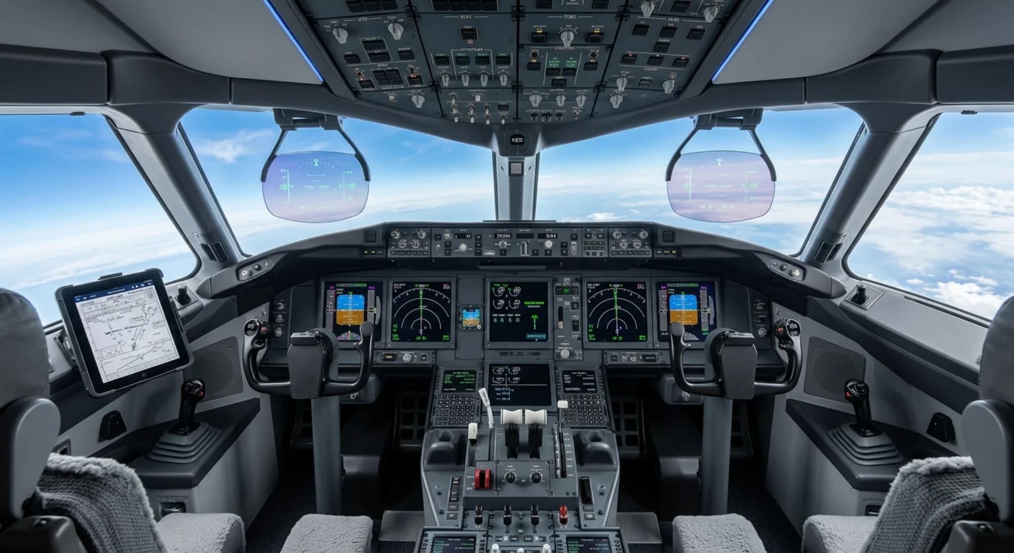 Boeing Boeing 787 Dreamliner 2009 - Cockpit view