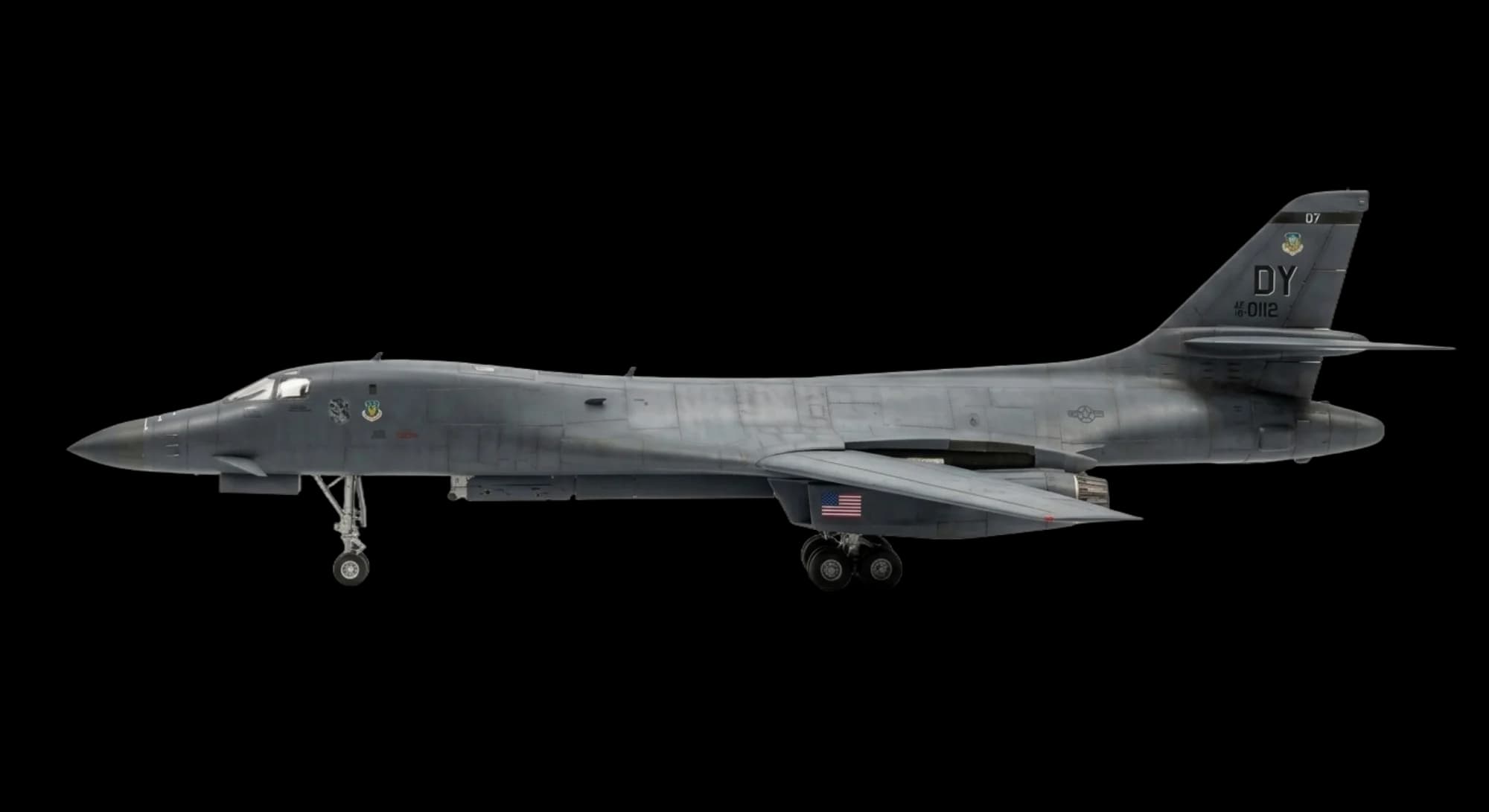 Rockwell International Rockwell B-1B Lancer 1983 - Profile view