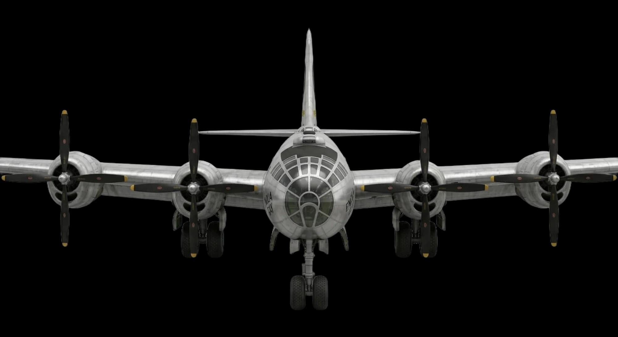 1942 Boeing Boeing B-29 Superfortress - Front - Bomber aircraft