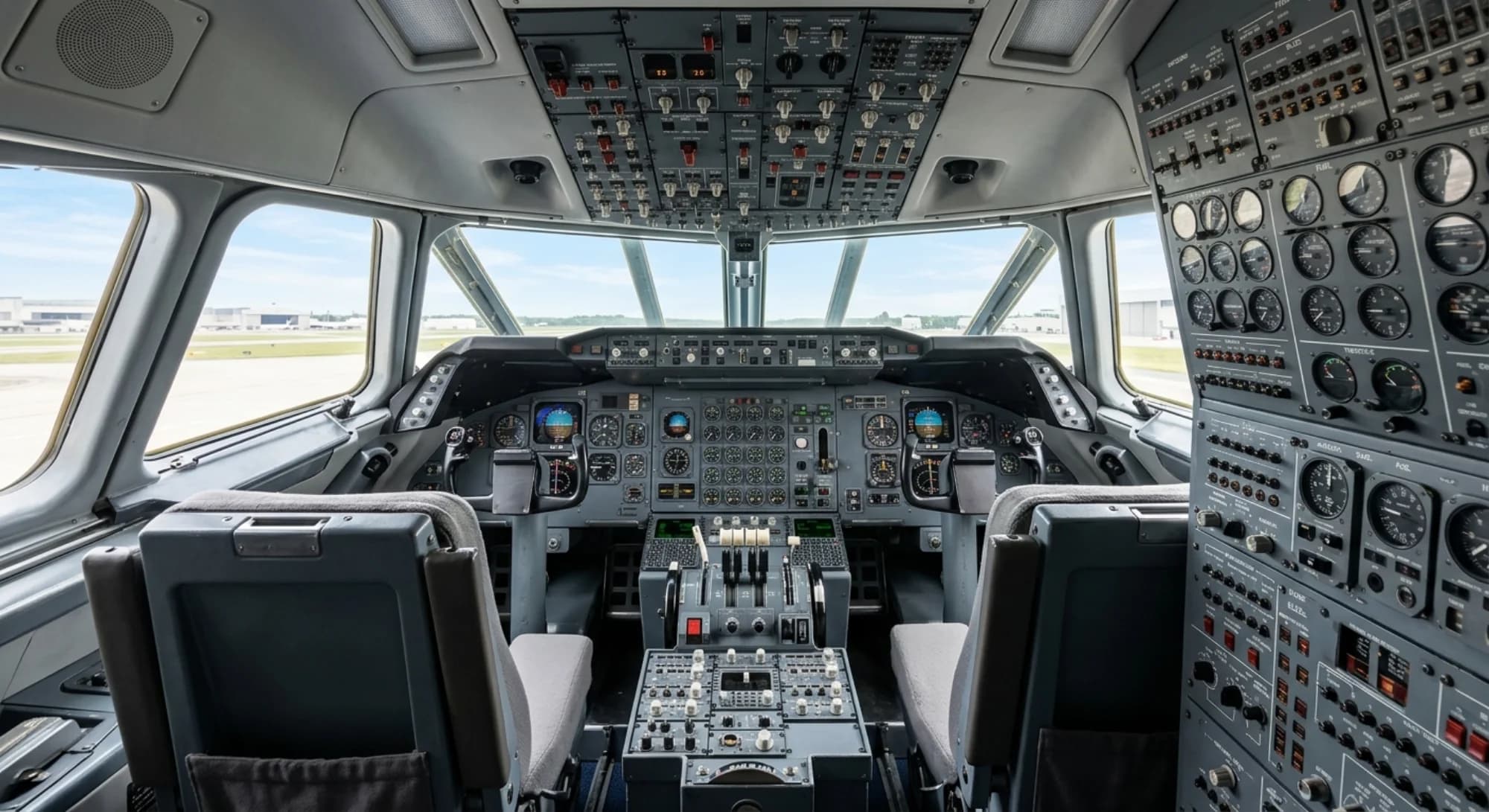 Aerospatiale/BAC Concorde 1969 - Cockpit view