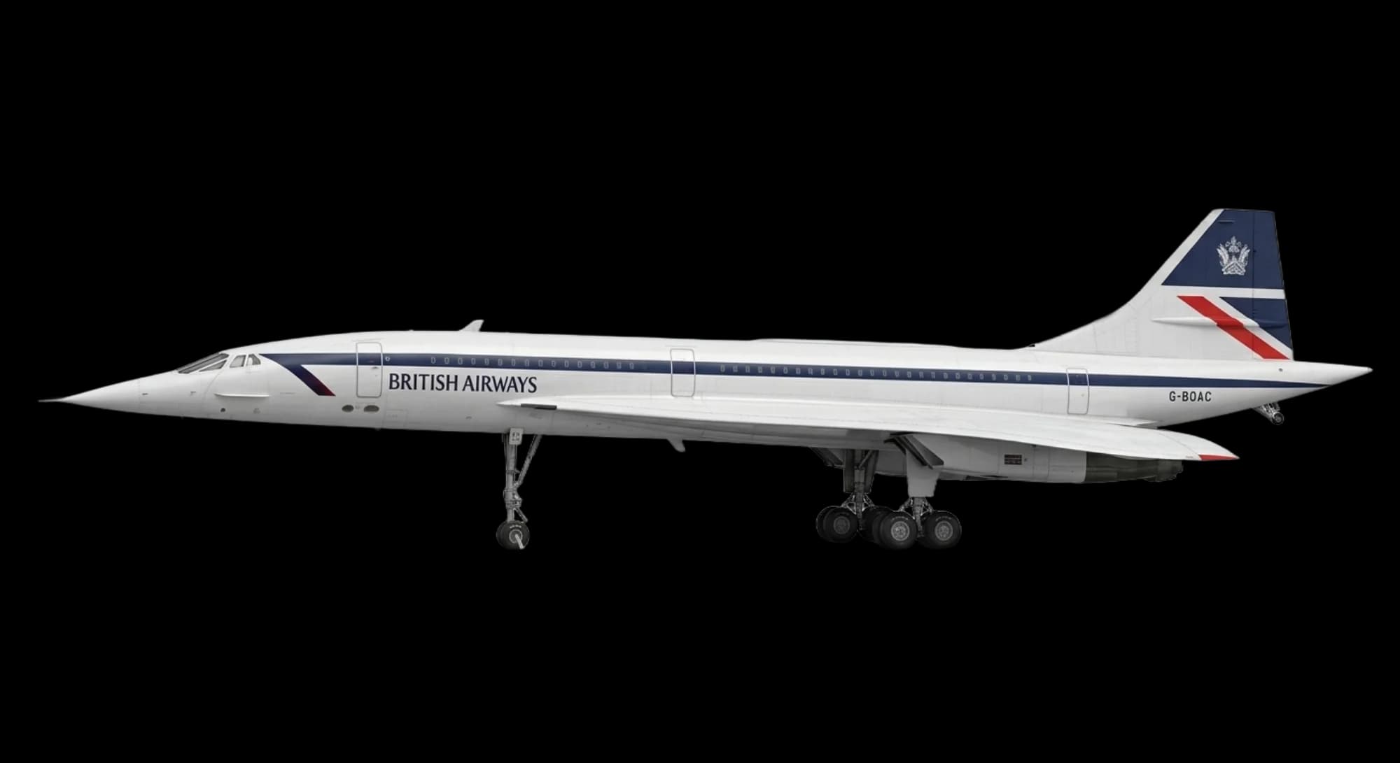 Aerospatiale/BAC Concorde 1969 - Profile view