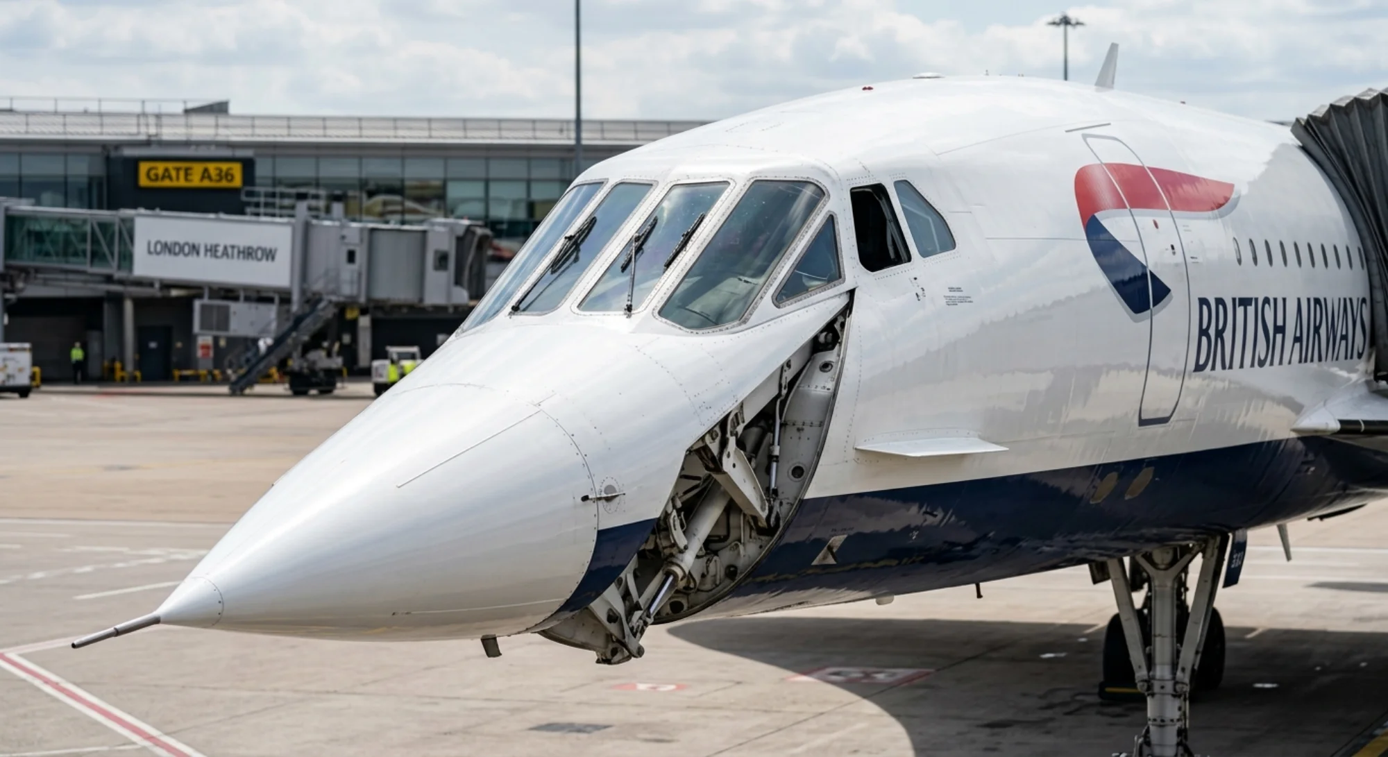 Aerospatiale/BAC Concorde 1969 - Nose Detail view