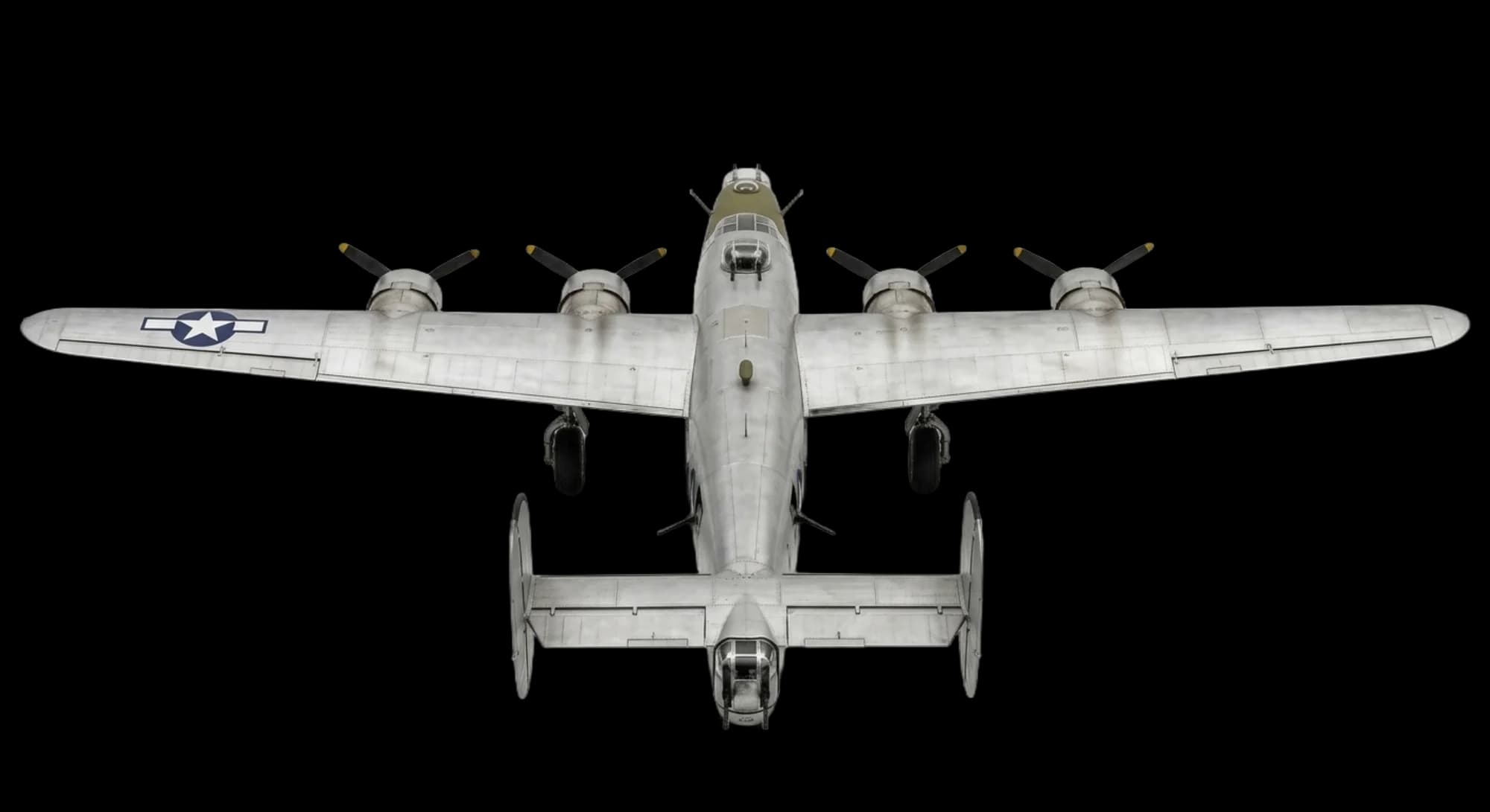 Consolidated Aircraft Consolidated B-24 Liberator 1939 - Rear view