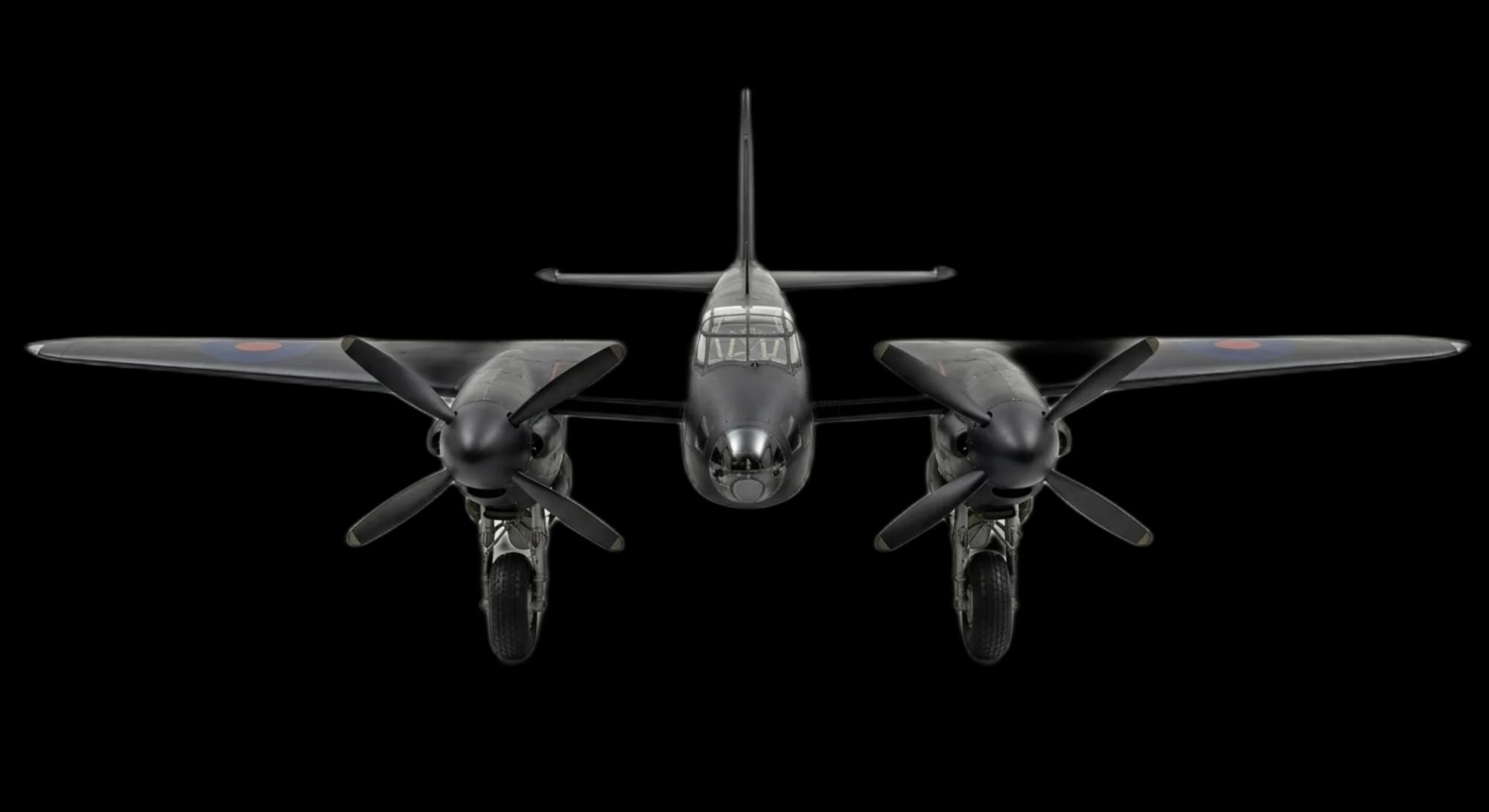 1940 de Havilland Mosquito - Front - Bomber aircraft