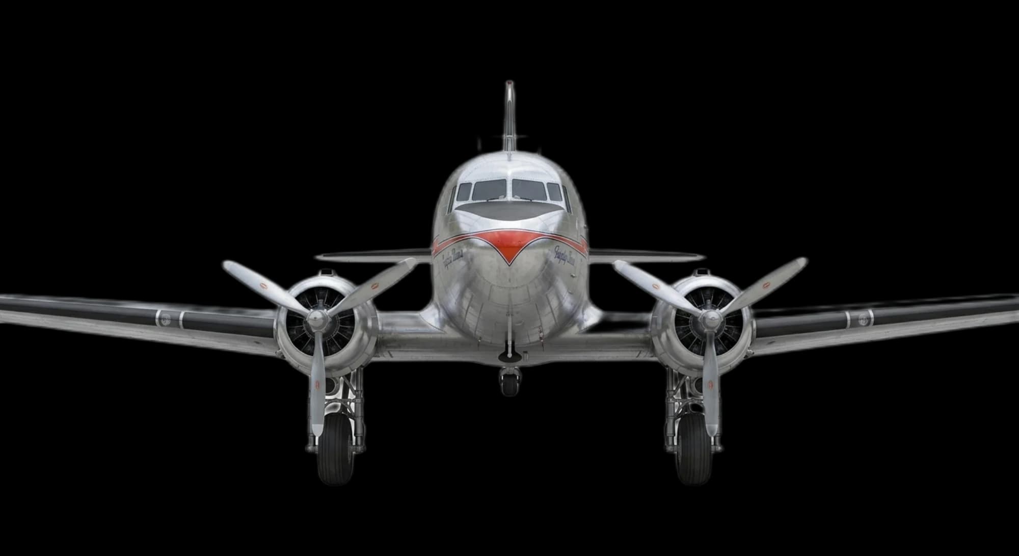 Douglas Aircraft DC-3 1935 - Front view