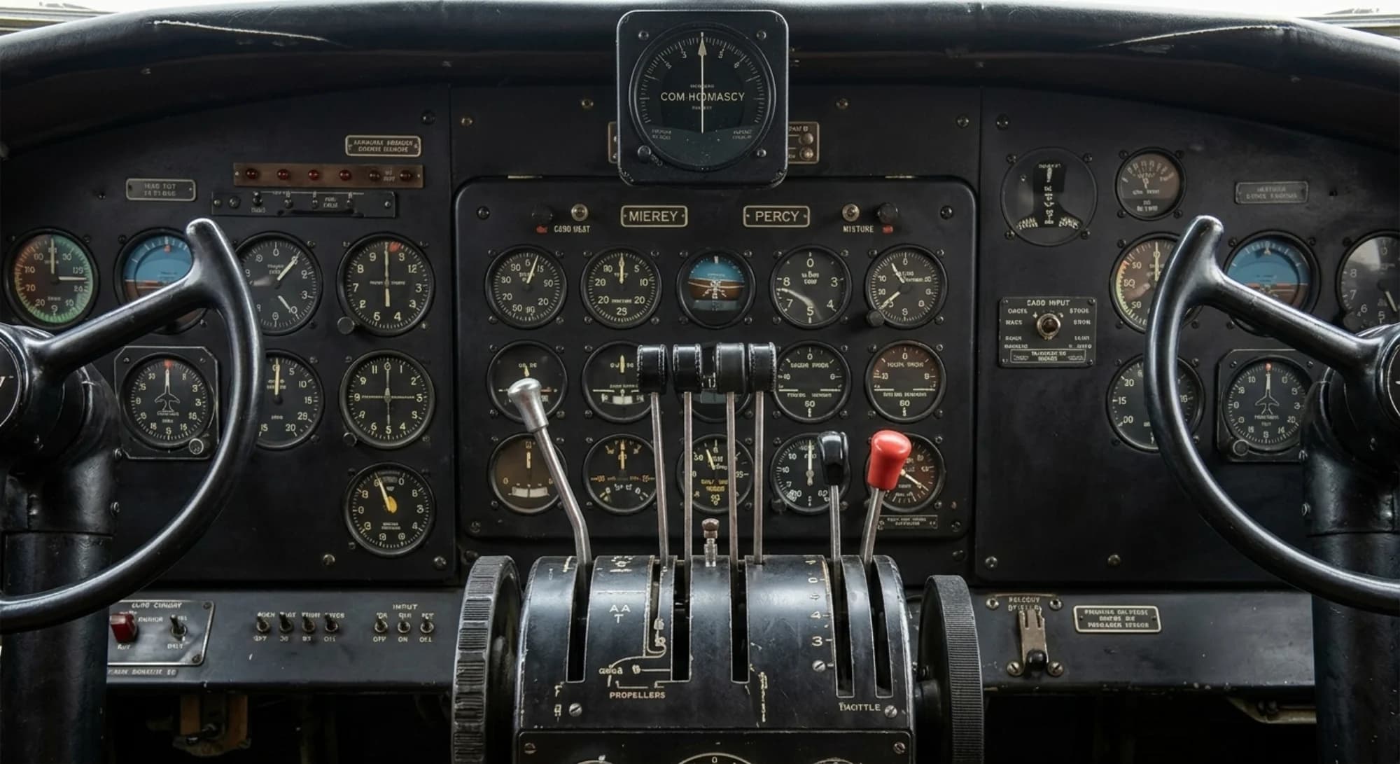 Douglas Aircraft DC-3 1935 - Instrument Detail view