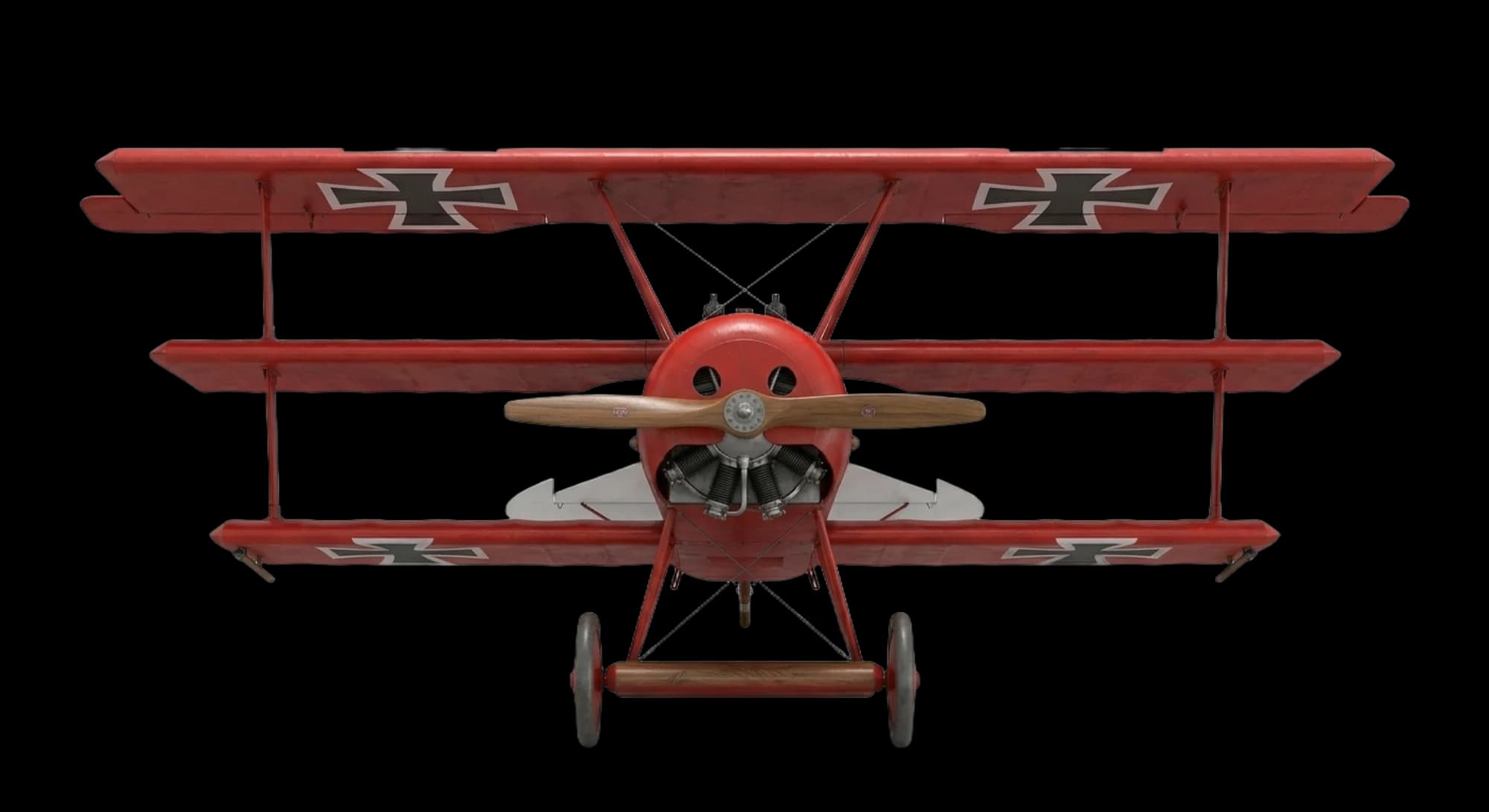 Fokker Fokker Dr.I 1917 - Front view