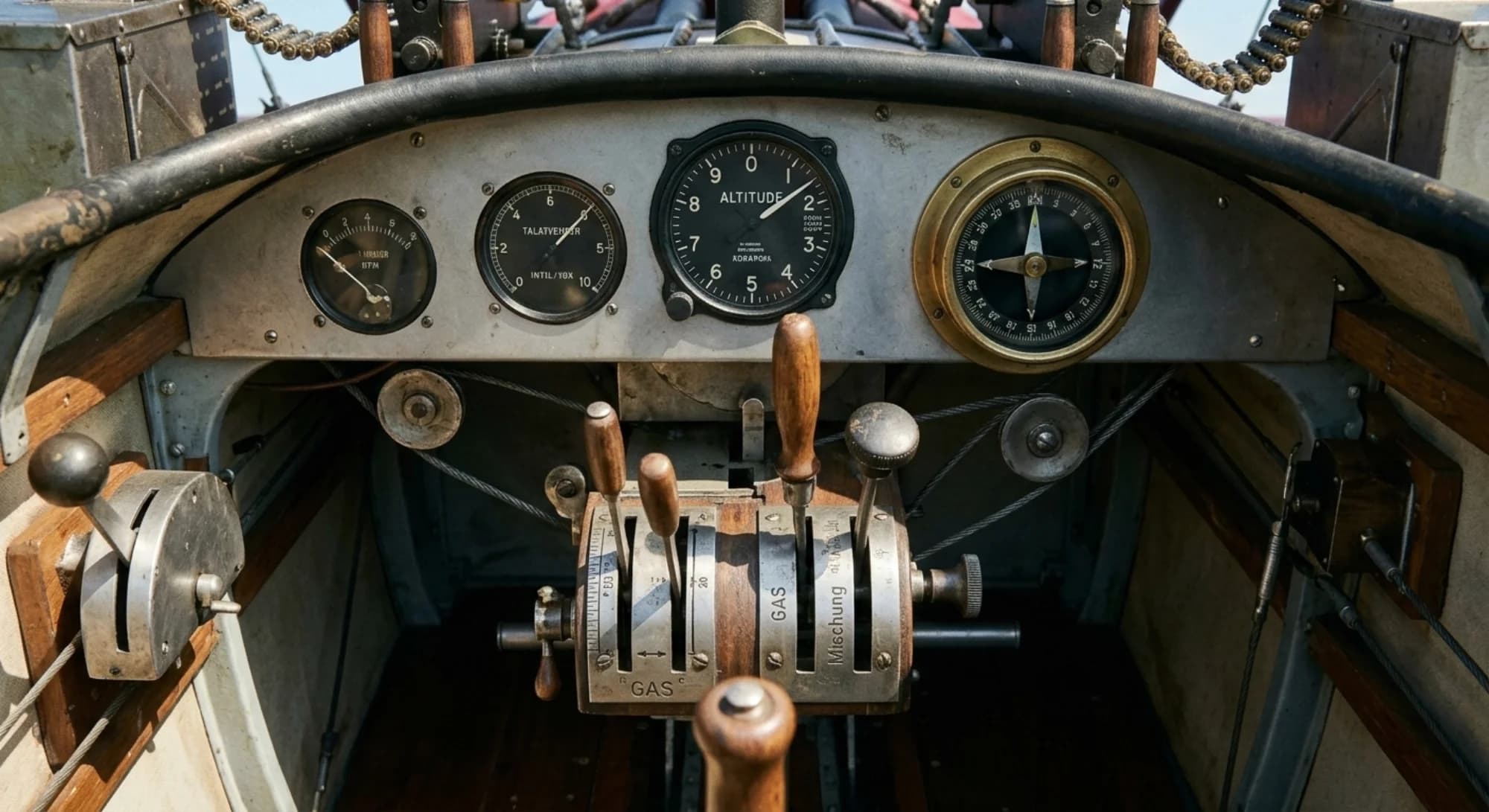 Fokker Fokker Dr.I 1917 - Instrument Detail view