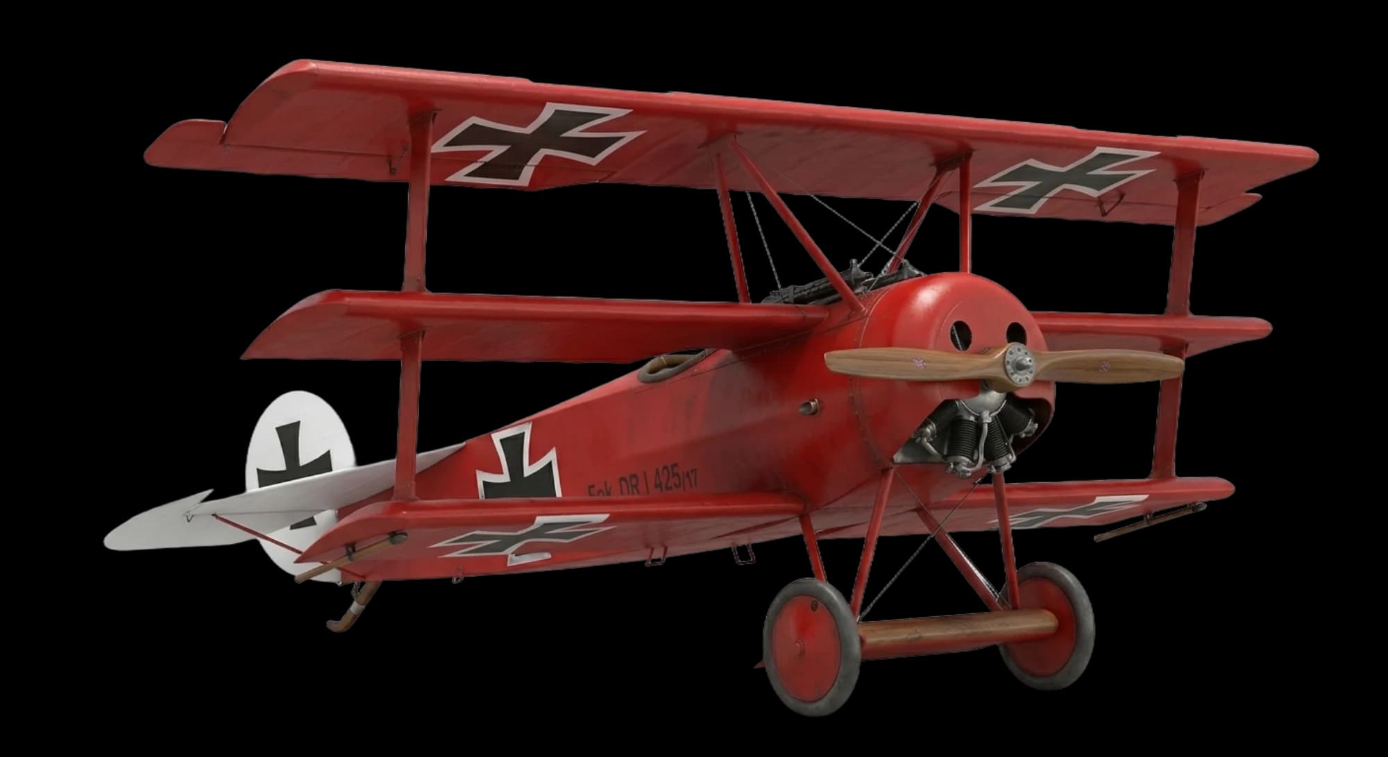 Fokker Fokker Dr.I 1917 - Profile view