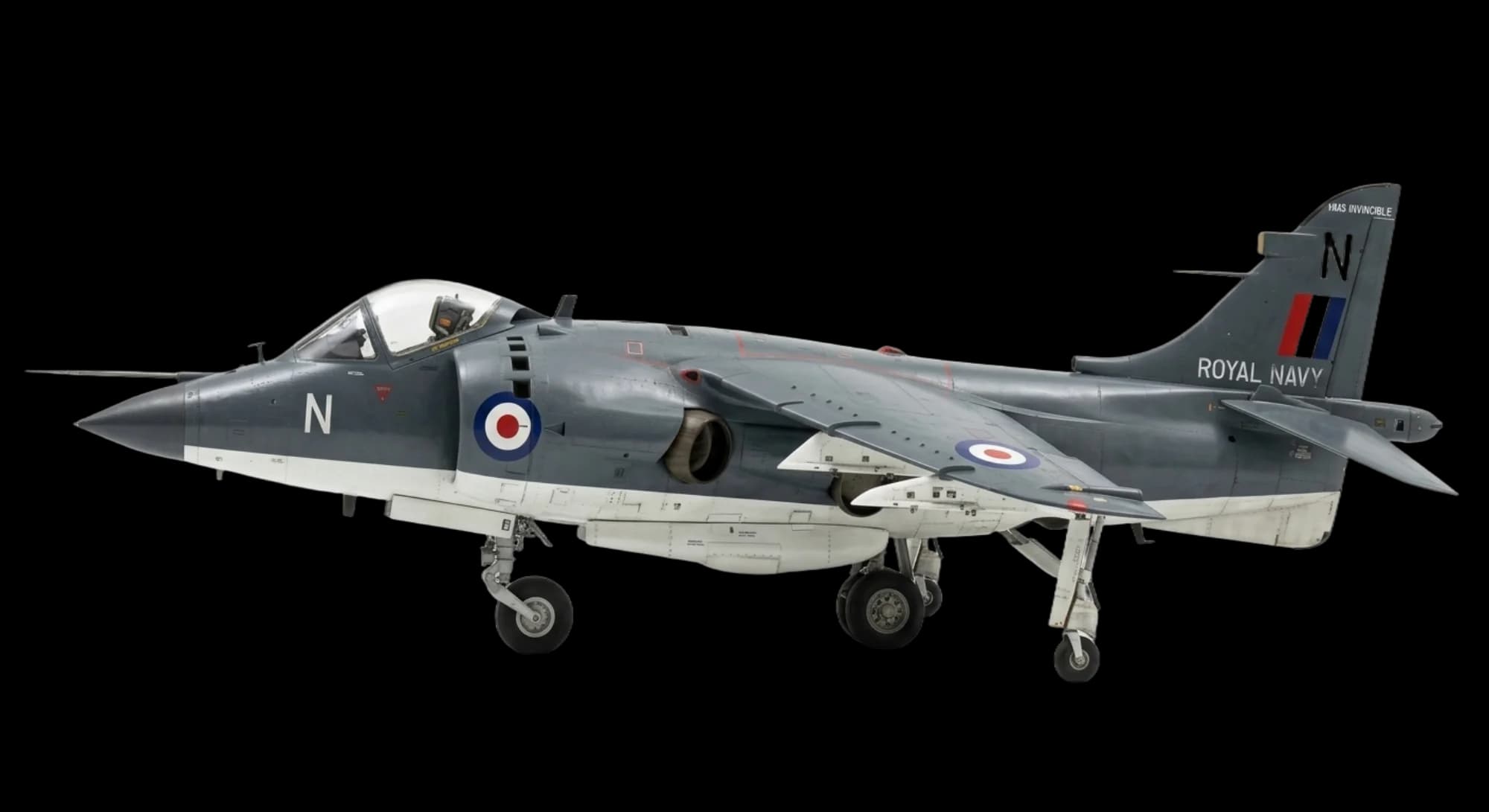 Hawker Siddeley Harrier 1967 - Profile view
