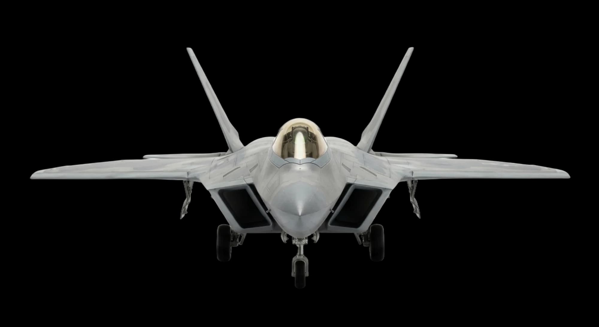 1997 Lockheed Martin Lockheed Martin F-22 Raptor - Front - Fighter aircraft