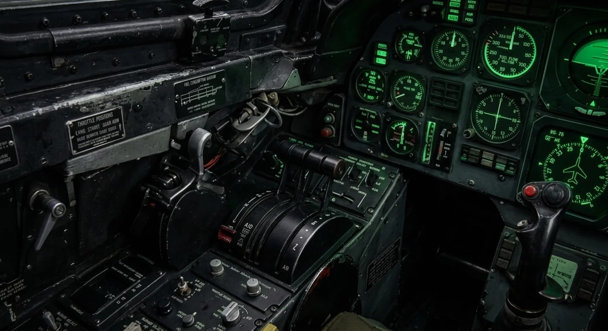 1964 Lockheed Martin SR-71 Blackbird - Instrument Detail - Reconnaissance aircraft
