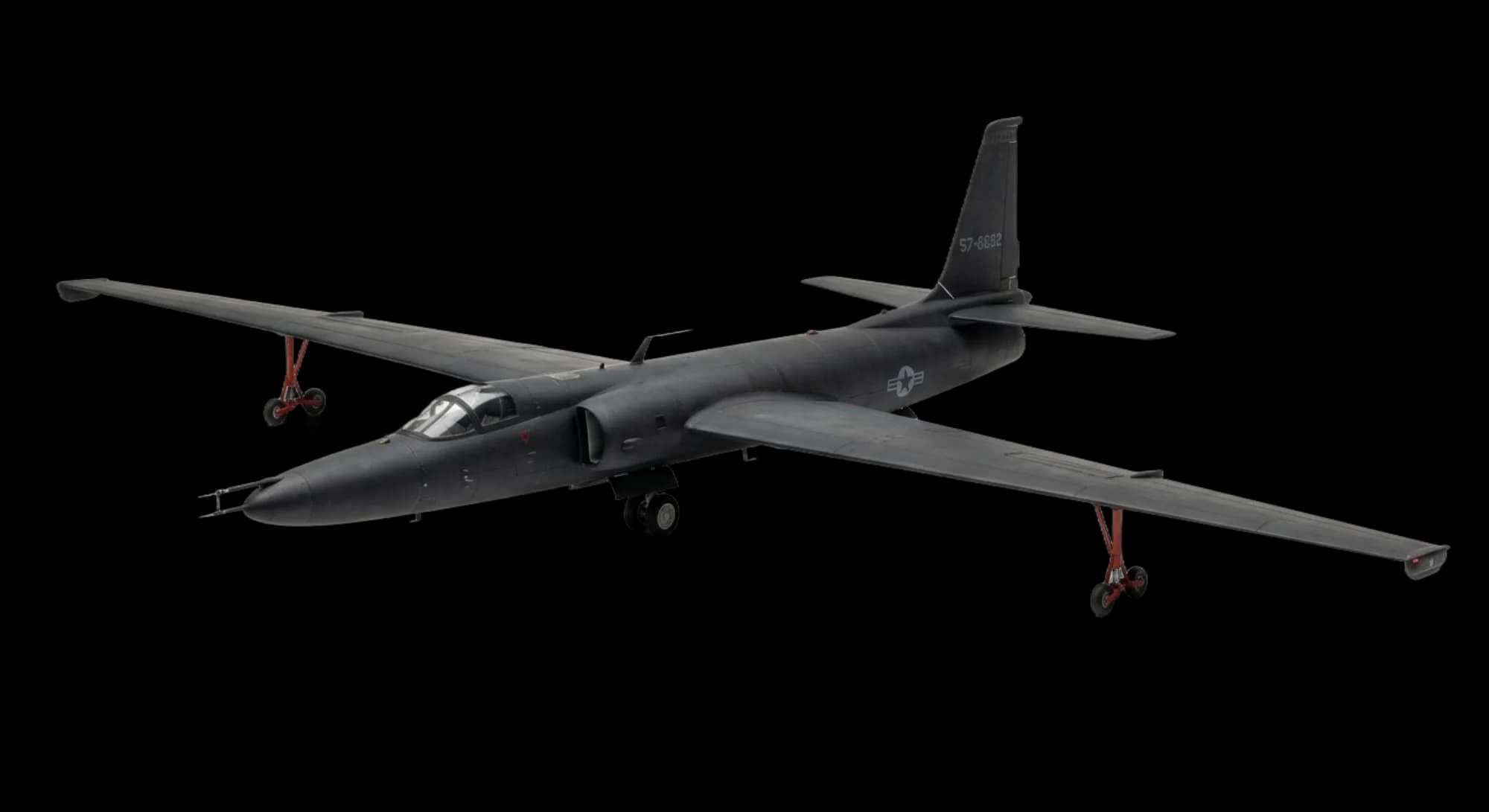 1955 Lockheed Martin Lockheed U-2 - Front 3/4 - Reconnaissance aircraft