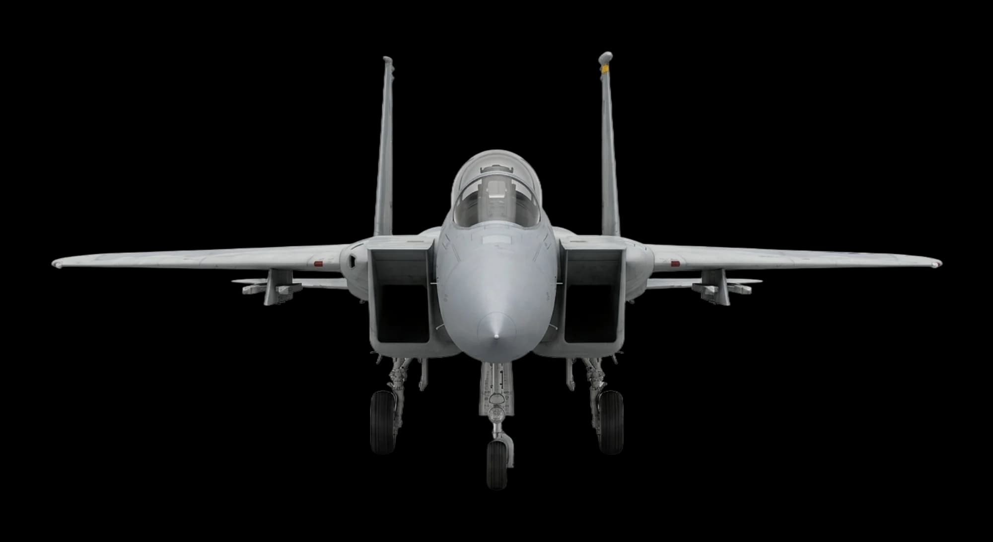 McDonnell Douglas F-15 Eagle 1972 - Front view
