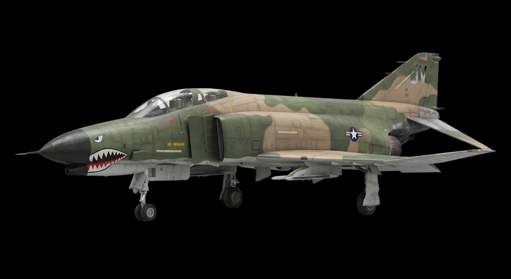 McDonnell Douglas F-4 Phantom II 1958 - Profile view
