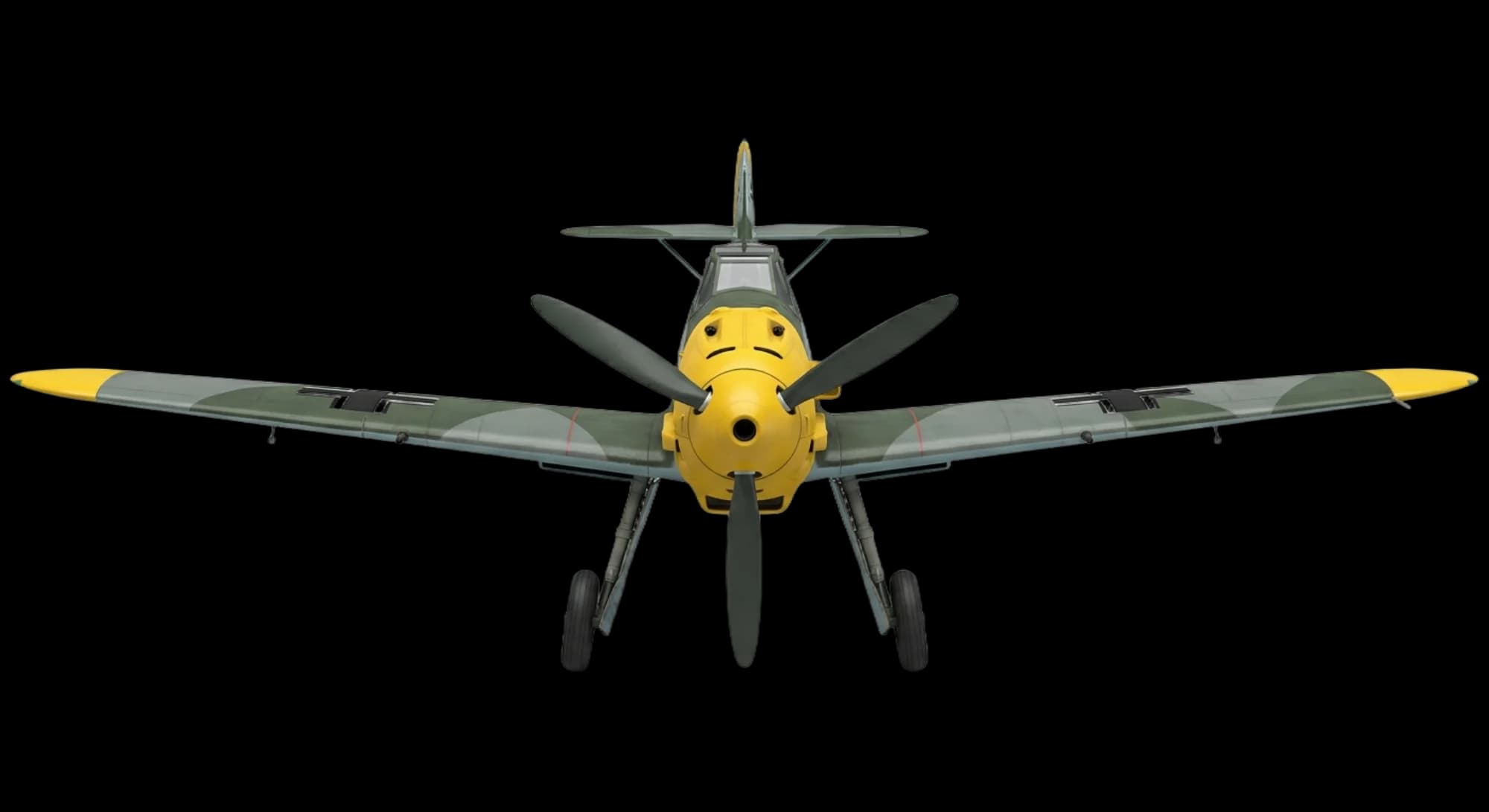 Messerschmitt Bf 109 1935 - Front view