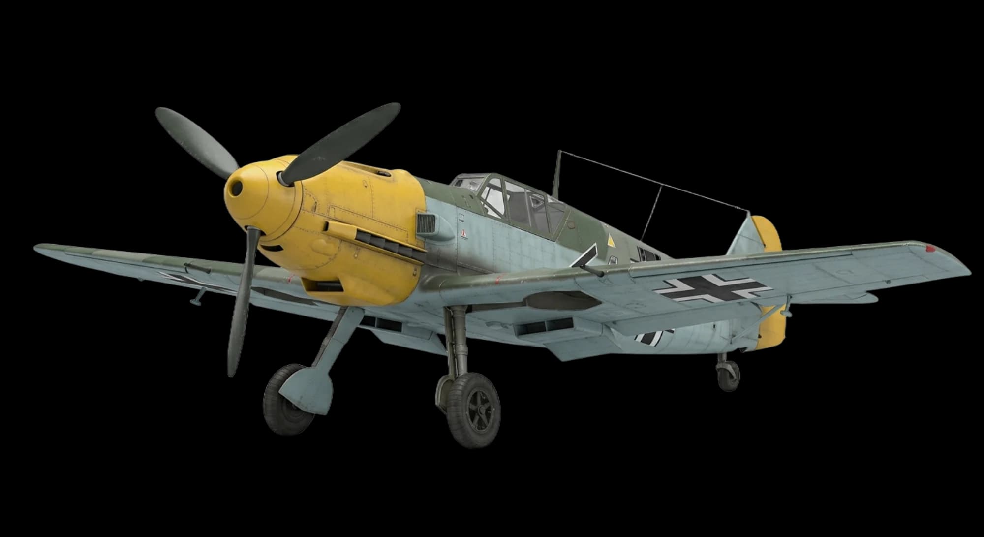 Messerschmitt Bf 109 1935 - Front 3/4 view