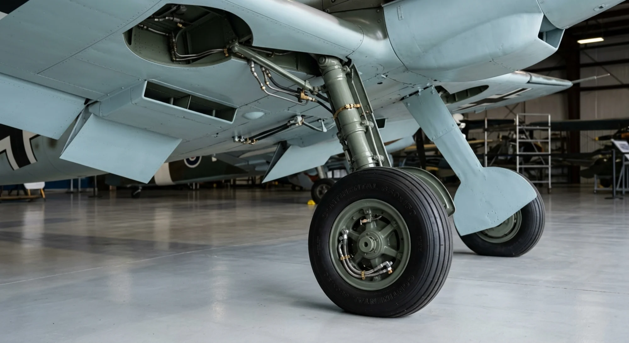 Messerschmitt Bf 109 1935 - Landing Gear view