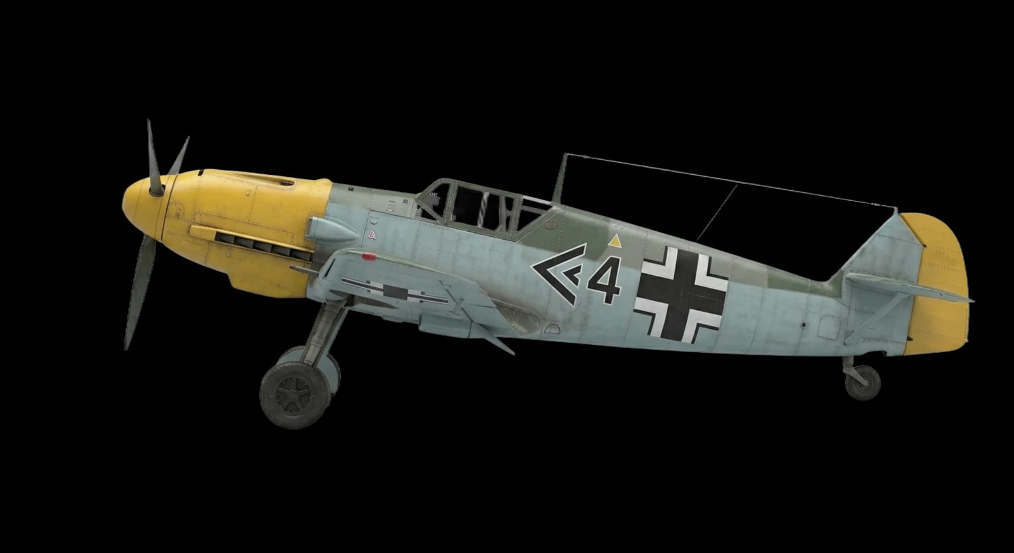Messerschmitt Bf 109 1935 - Profile view