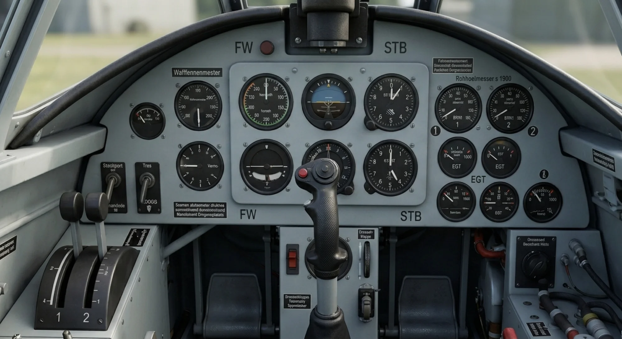 Messerschmitt Me 262 1942 - Instrument Detail view