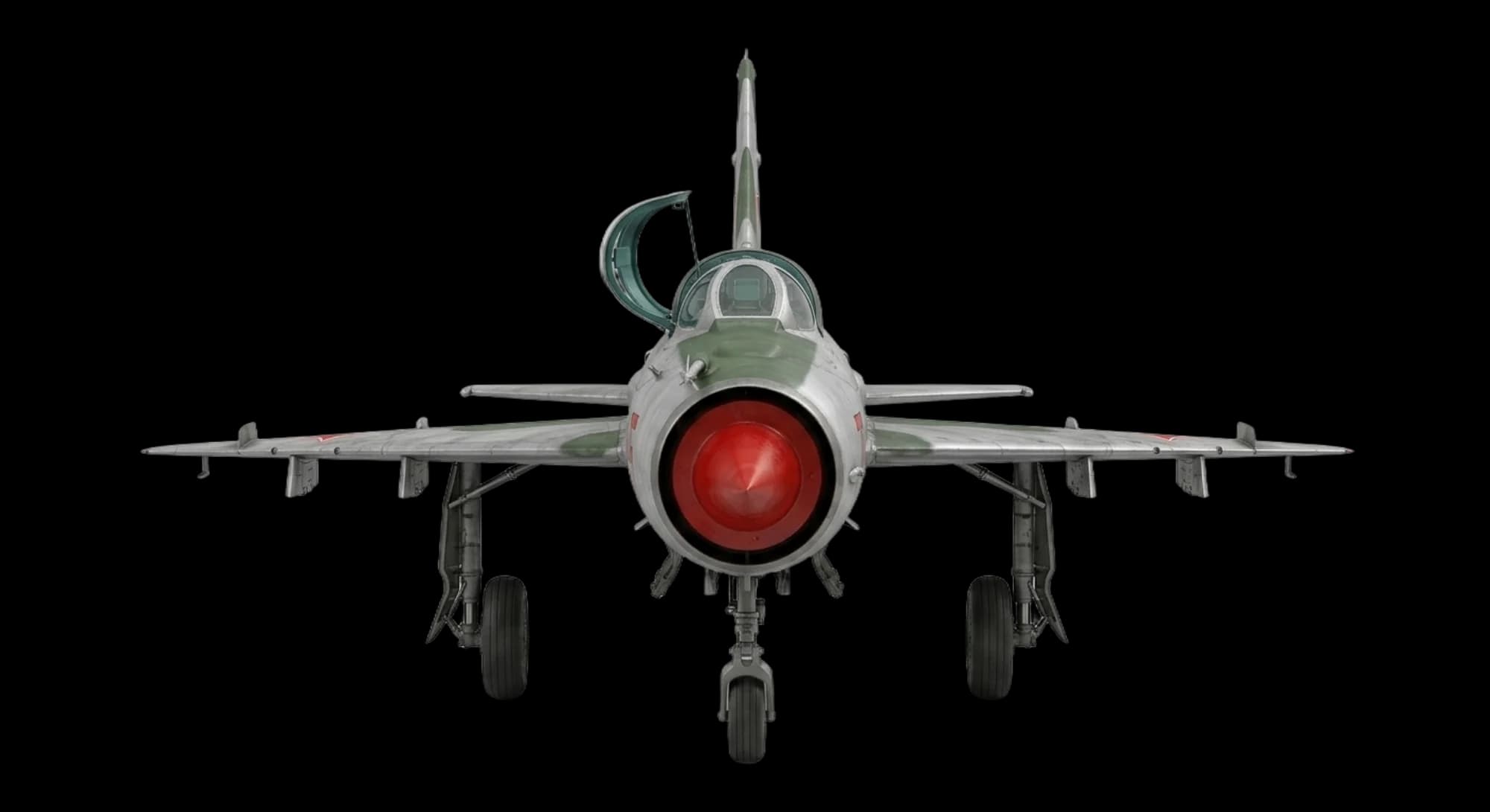 Mikoyan-Gurevich MiG-21 1956 - Front view