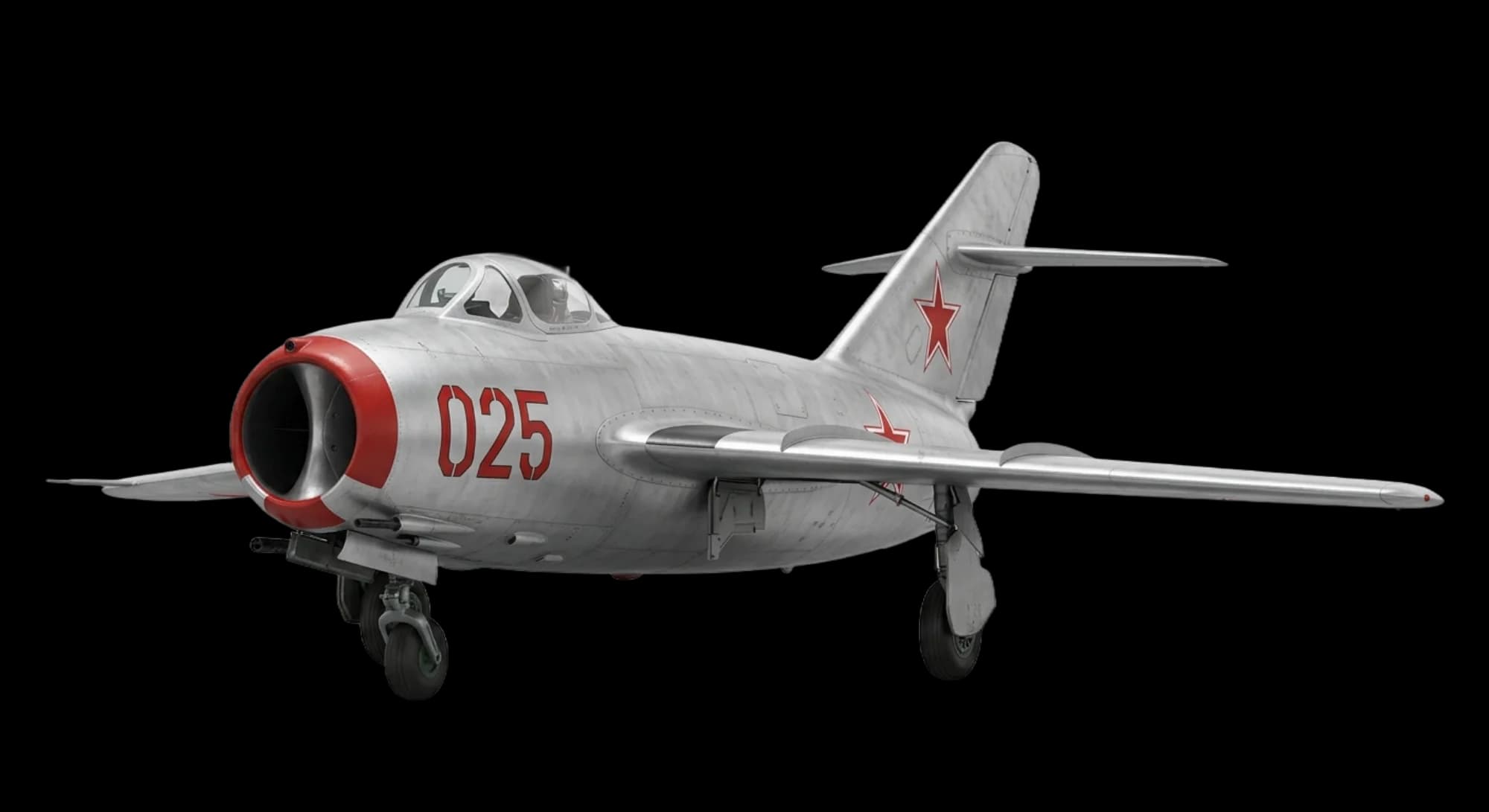 Mikoyan-Gurevich MiG-15 1947 - Front 3/4 view