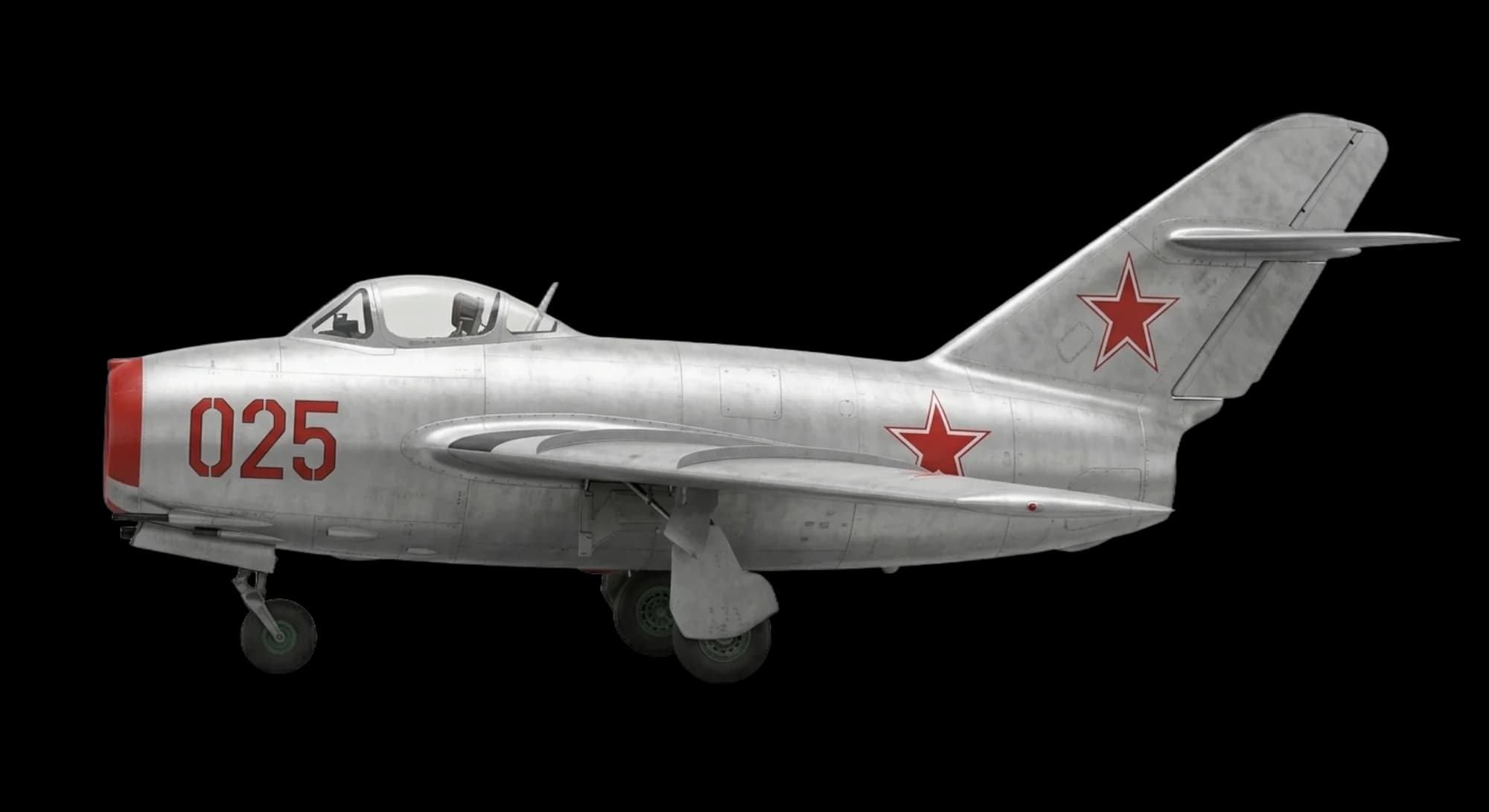 Mikoyan-Gurevich MiG-15 1947 - Profile view