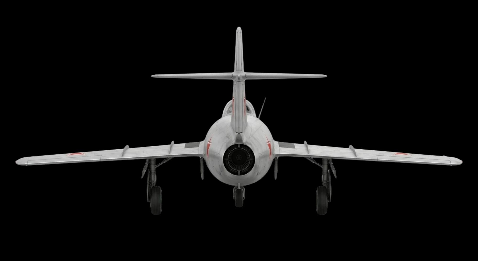 Mikoyan-Gurevich MiG-15 1947 - Rear view