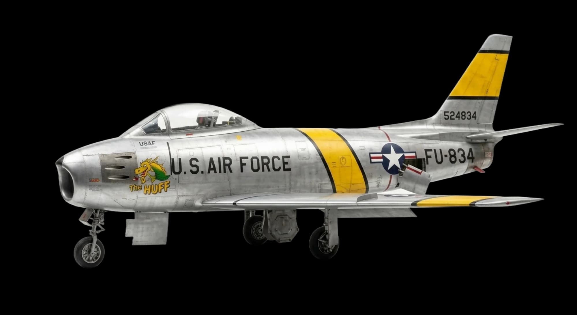 North American Aviation North American F-86 Sabre 1947 - Profile view