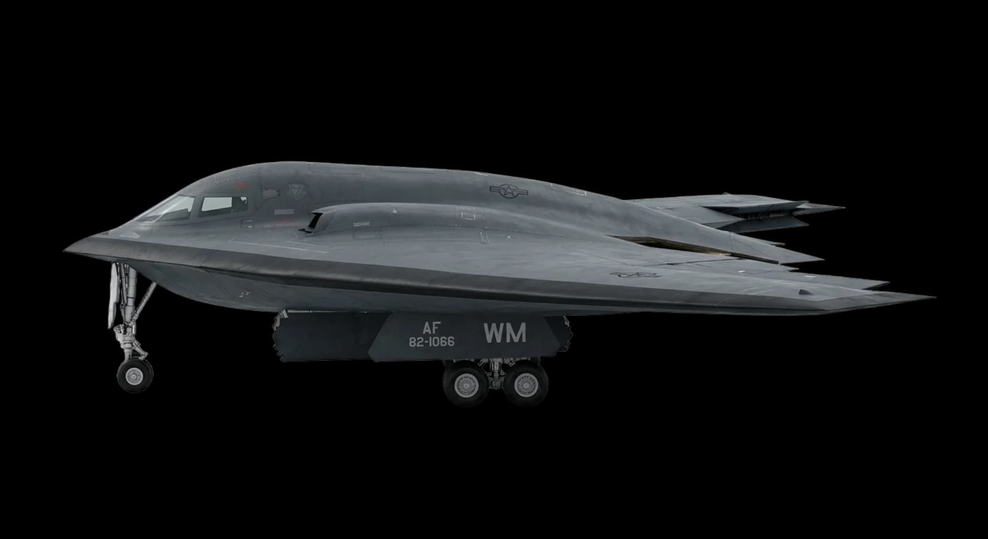 Northrop Grumman B-2 Spirit 1989 - Profile view