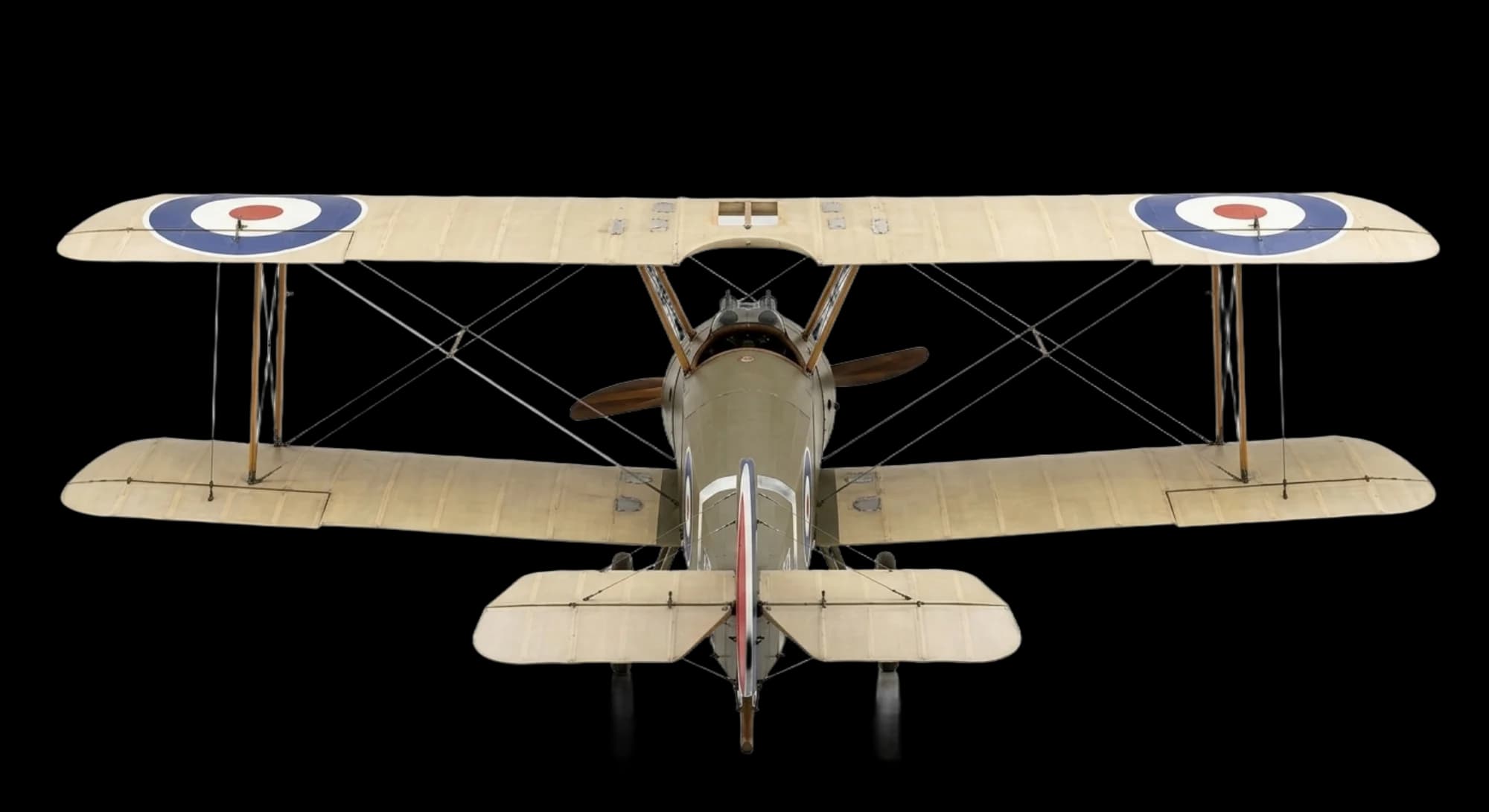 Sopwith Aviation Sopwith Camel 1917 - Rear view