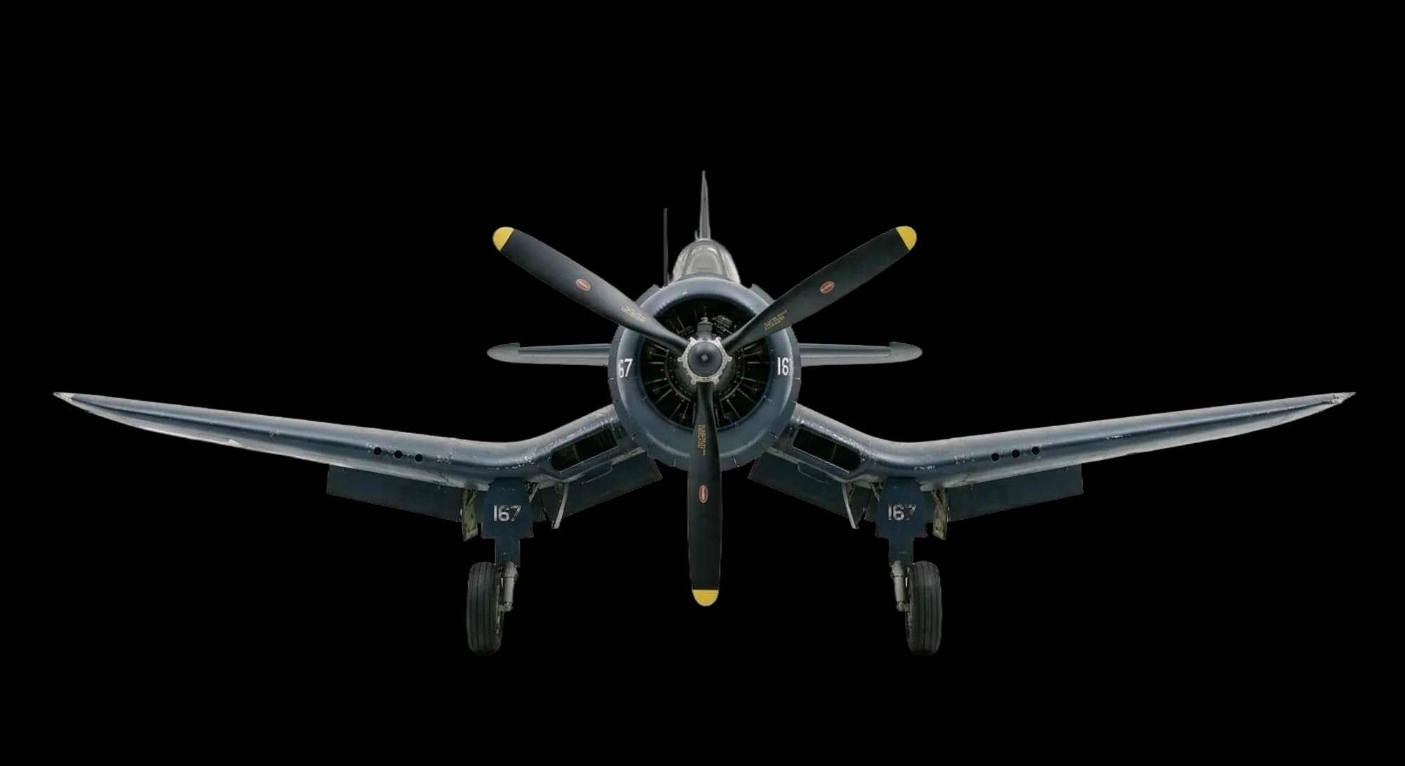 Vought Vought F4U Corsair 1940 - Front view