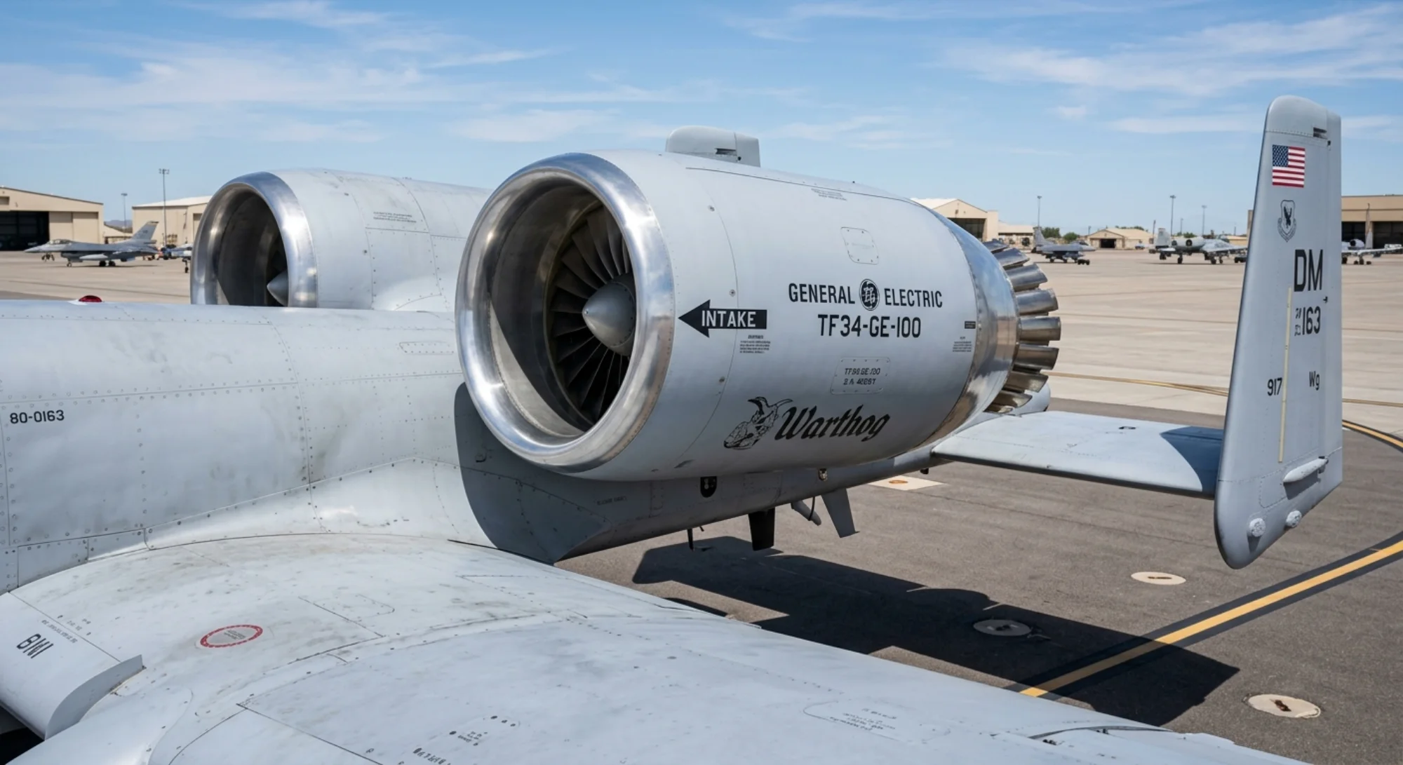 1972 Republic Aviation A-10 Thunderbolt II - Engine - Attack aircraft