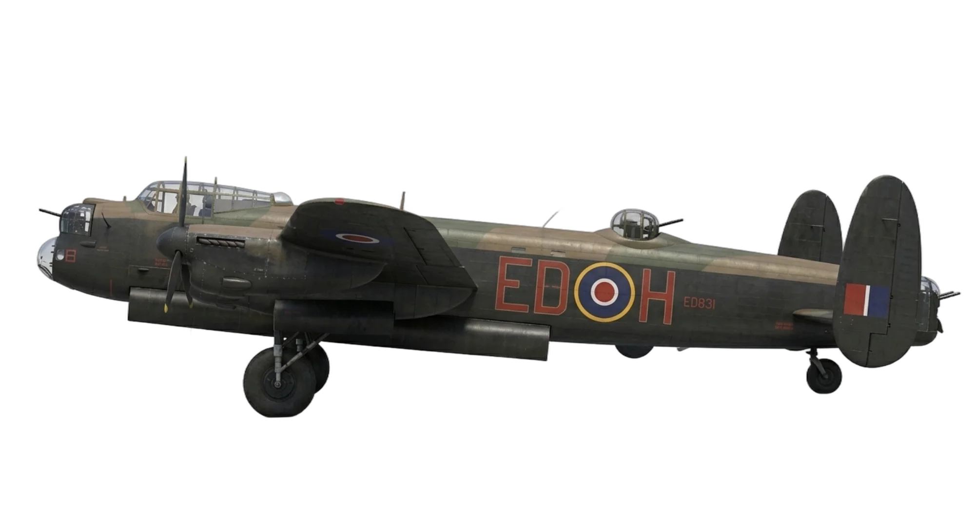 1941 Avro Lancaster - Profile - Bomber aircraft