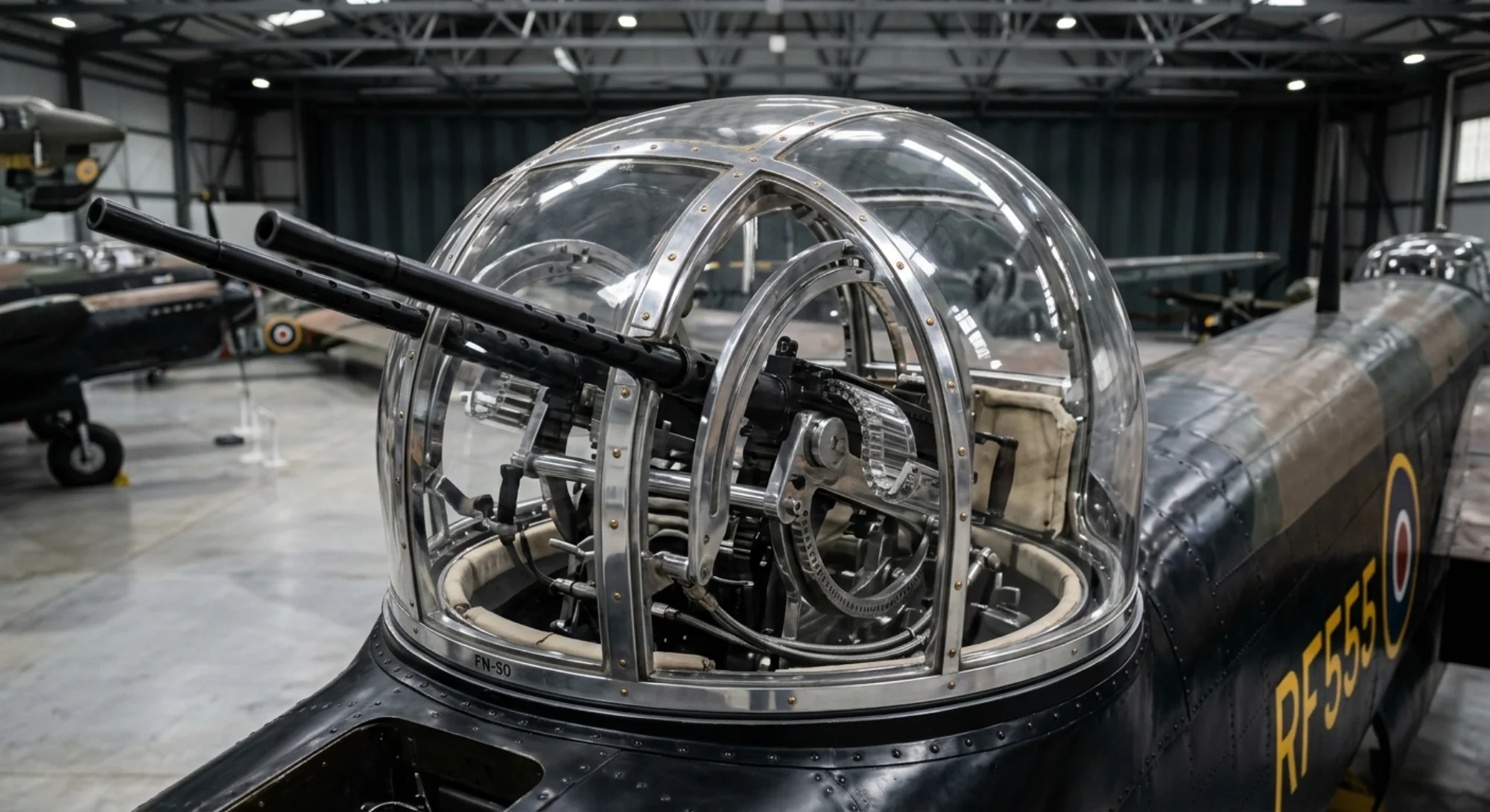 1941 Avro Lancaster - Gun Turret - Bomber aircraft