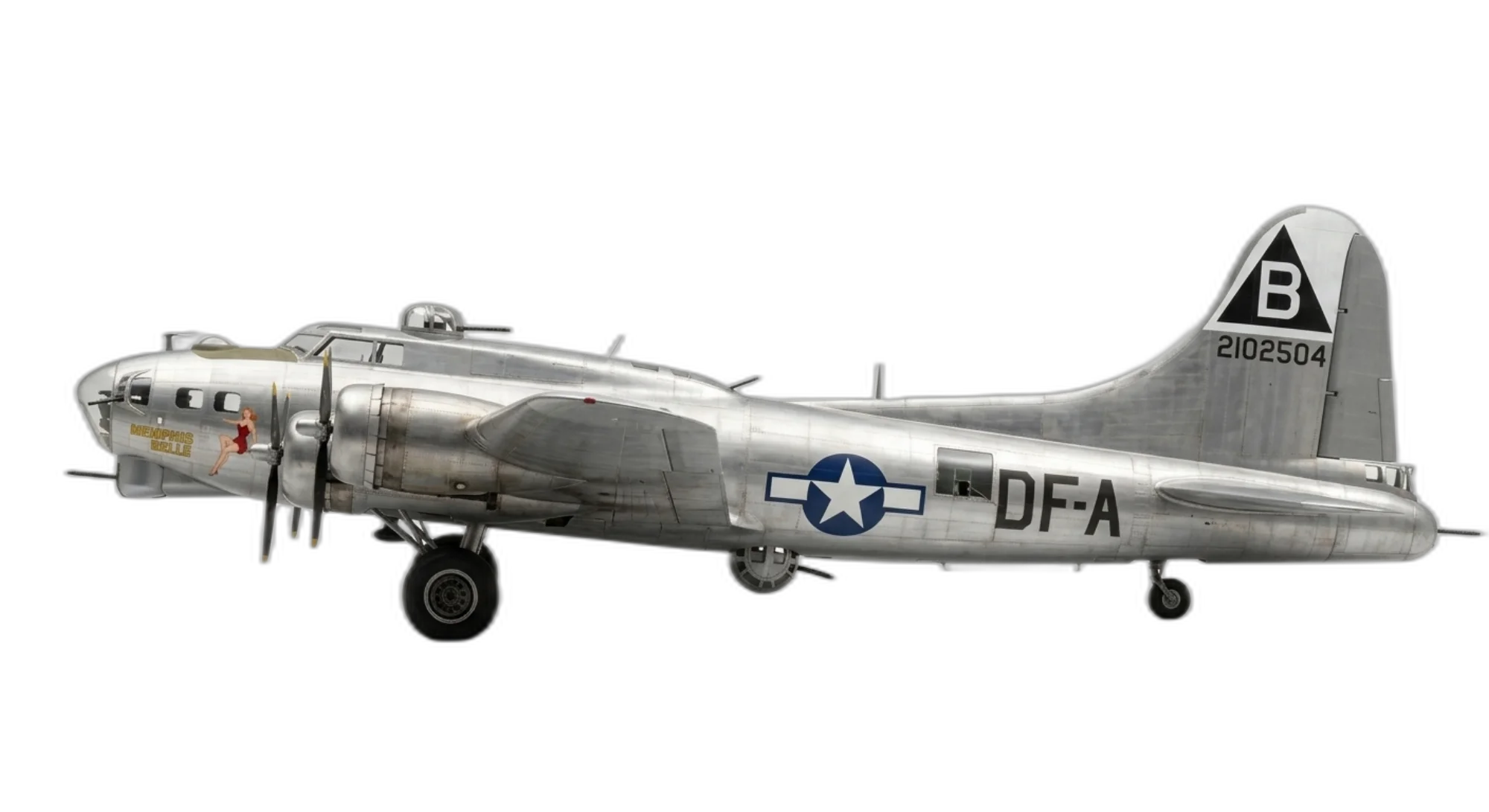 1935 Boeing B-17 Flying Fortress - Profile - Bomber aircraft