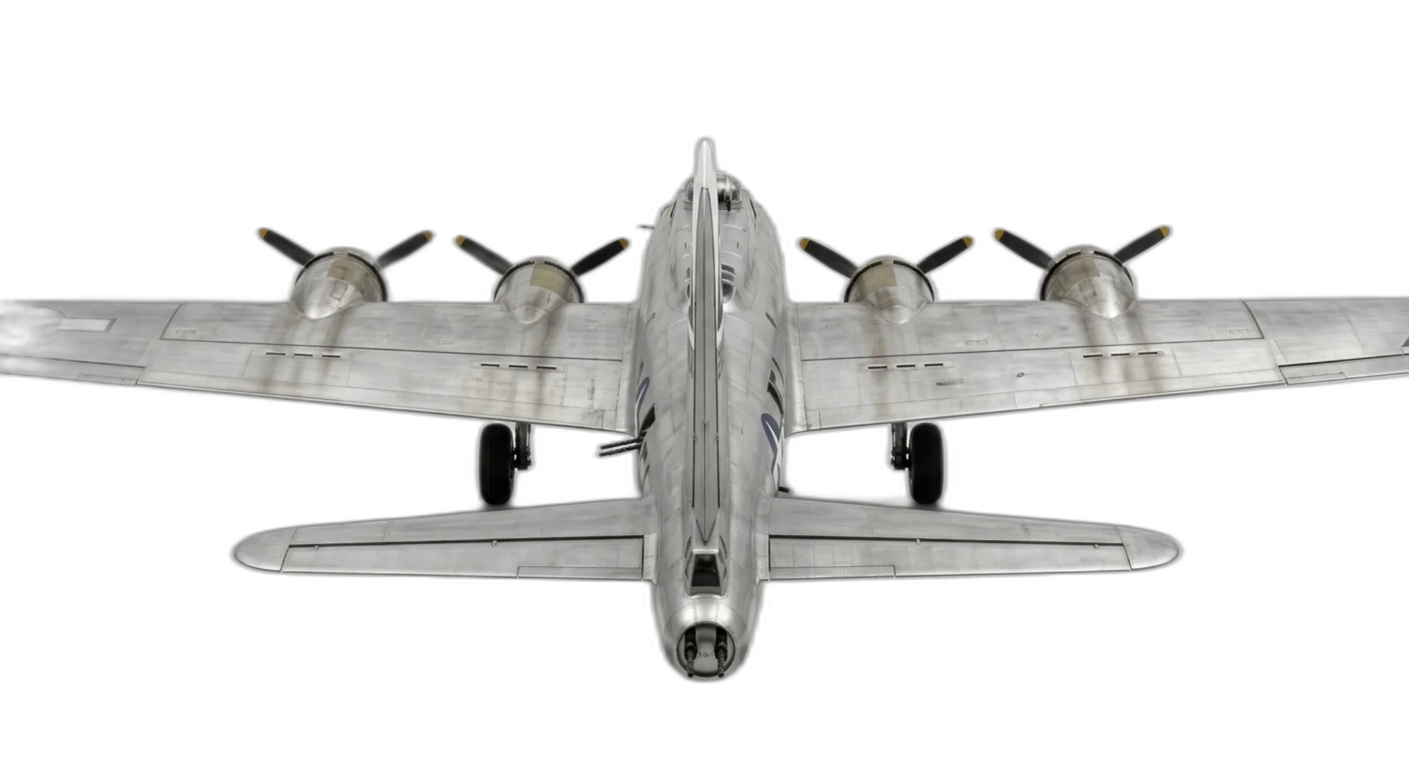 1935 Boeing B-17 Flying Fortress - Rear - Bomber aircraft