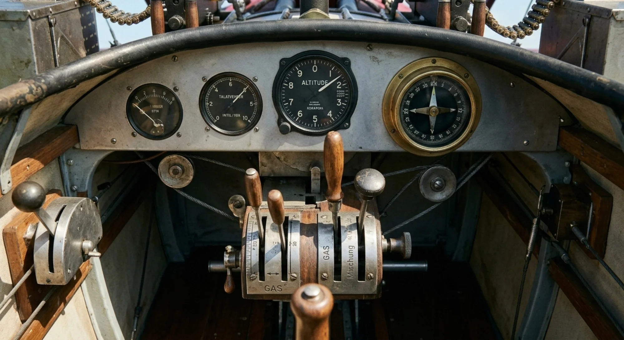 1917 Fokker Fokker Dr.I - Instrument Detail - Fighter aircraft