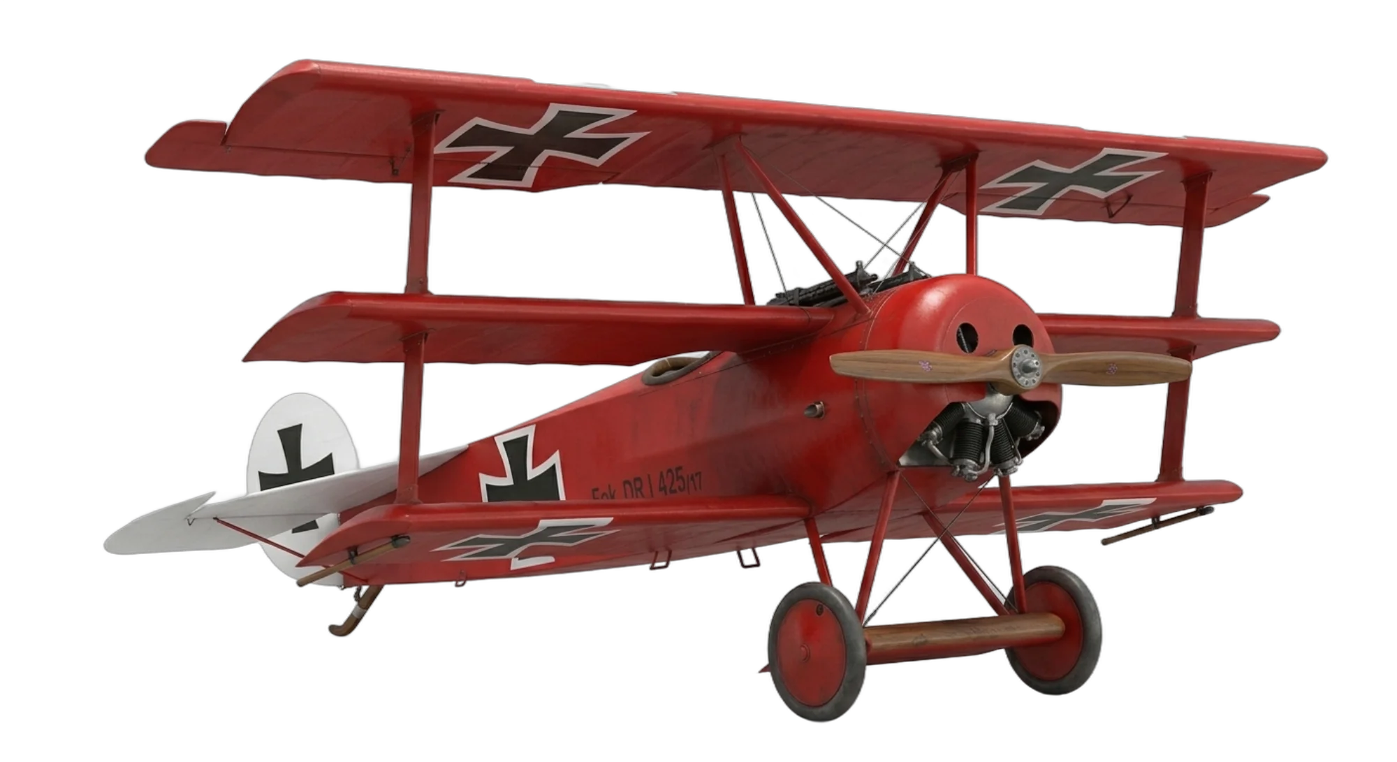 1917 Fokker Fokker Dr.I - Profile - Fighter aircraft