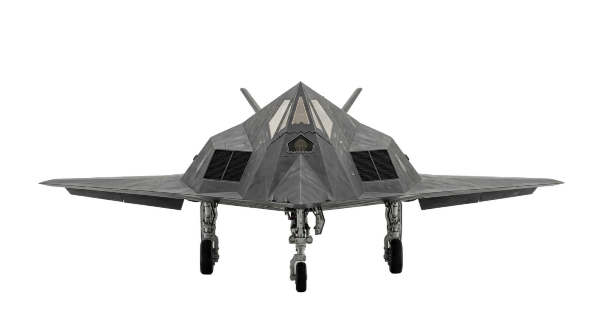 1981 Lockheed Martin F-117 Nighthawk - Front - Attack aircraft