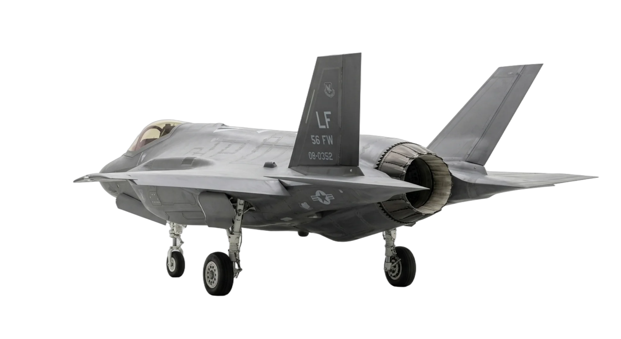 2006 Lockheed Martin Lockheed Martin F-35 Lightning II - Rear 3/4 - Fighter aircraft