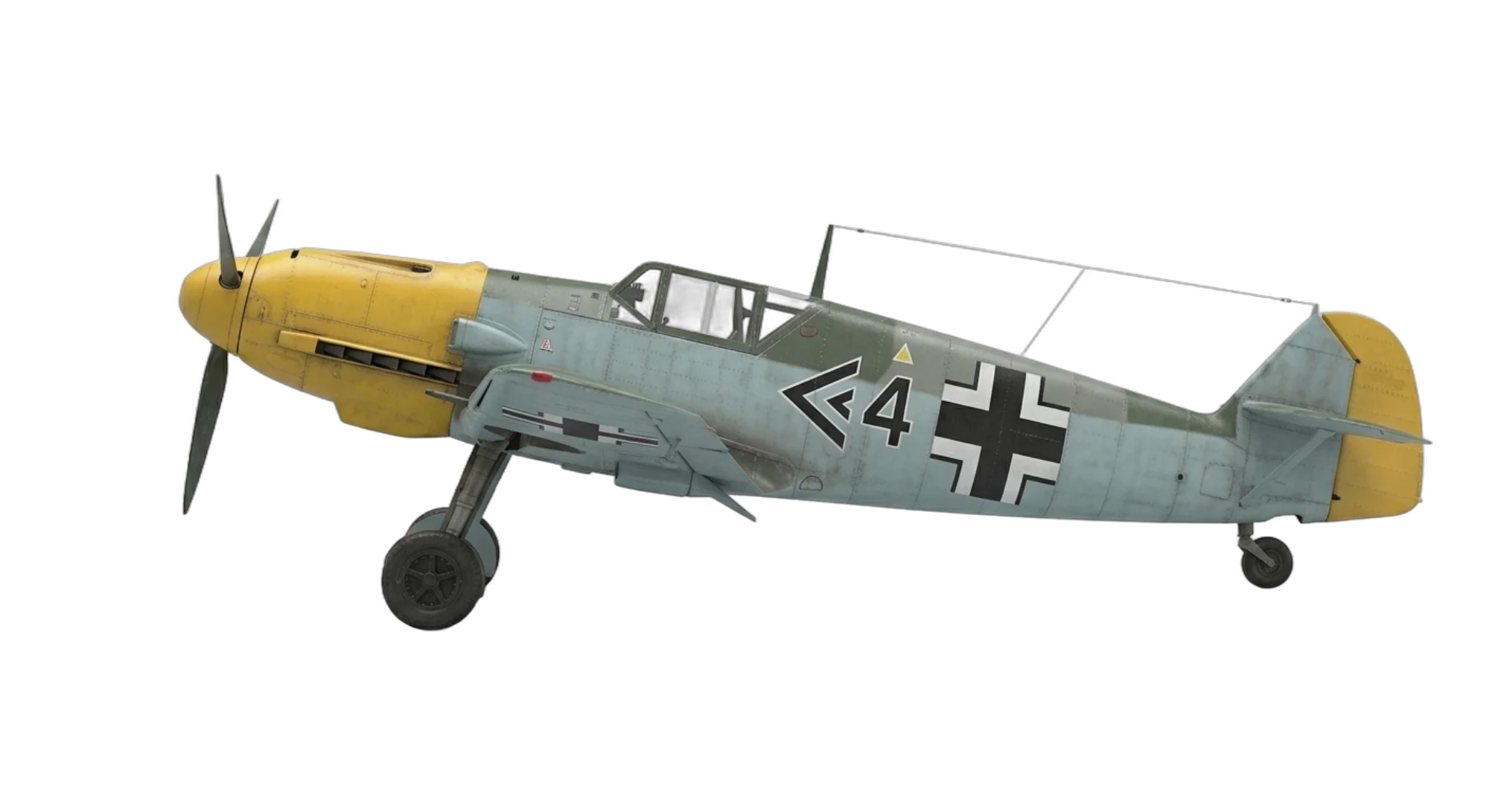 1935 Messerschmitt Bf 109 - Profile - Fighter aircraft
