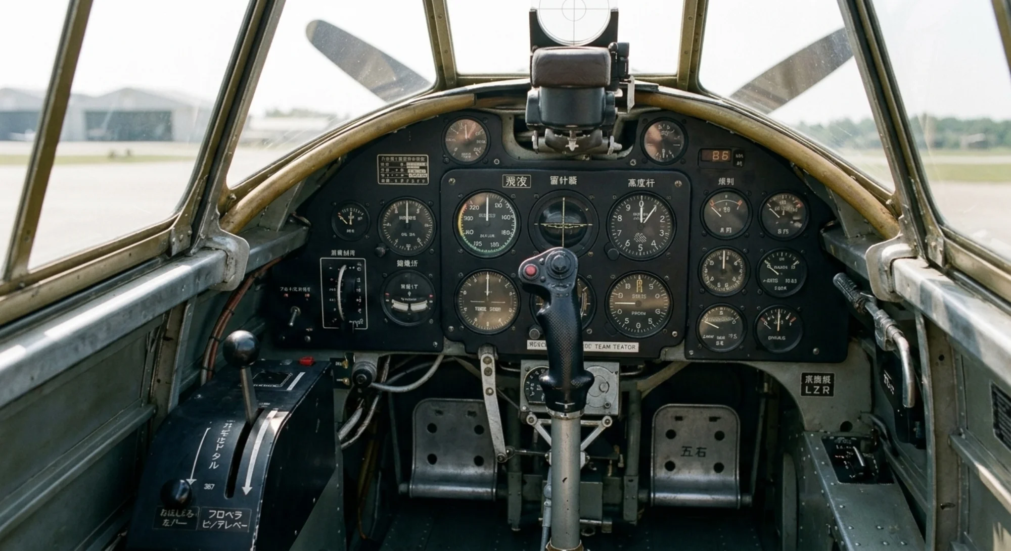 1939 Mitsubishi Aircraft Mitsubishi A6M Zero - Instrument Detail - Fighter aircraft