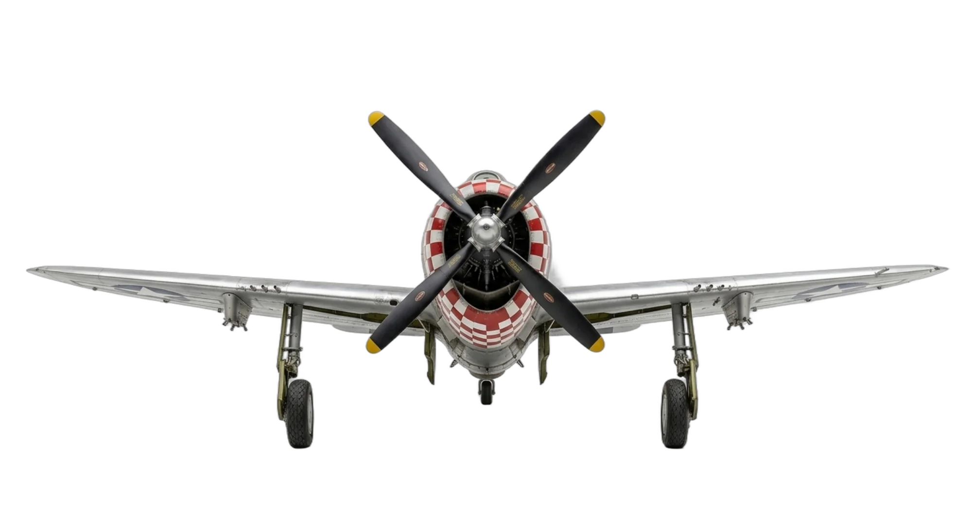 1941 Republic Aviation Republic P-47 Thunderbolt - Front - Fighter aircraft
